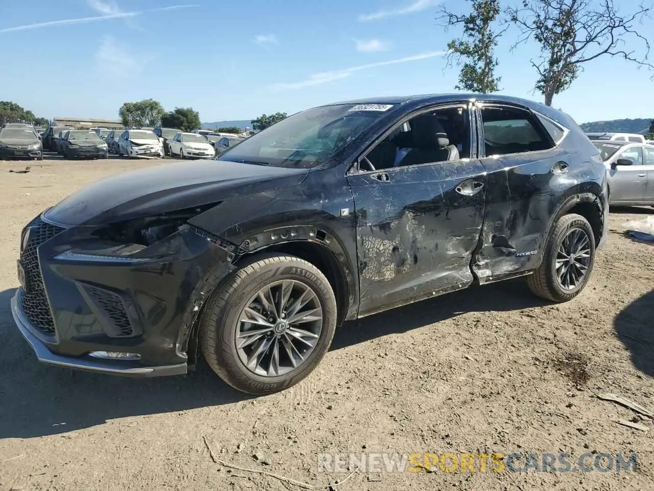 1 fotografías del automóvil dañado JTJSJRDZ7M5010775 LEXUS NX 2021