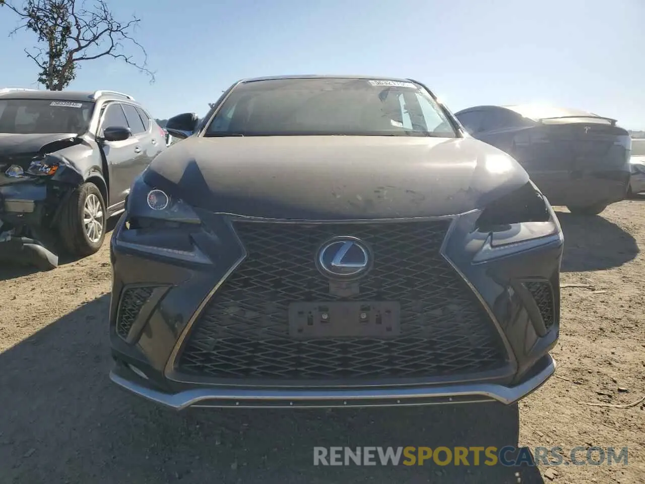 5 fotografías del automóvil dañado JTJSJRDZ7M5010775 LEXUS NX 2021