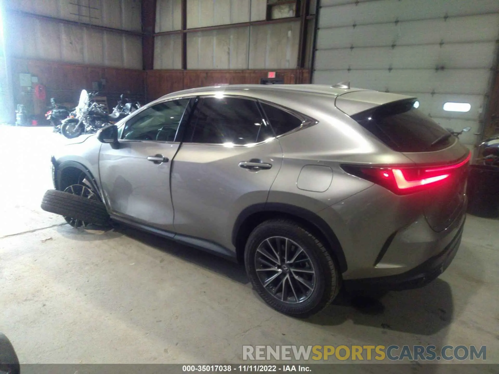 3 fotografías del automóvil dañado 2T2AGCEZ5NC011688 LEXUS NX 2022