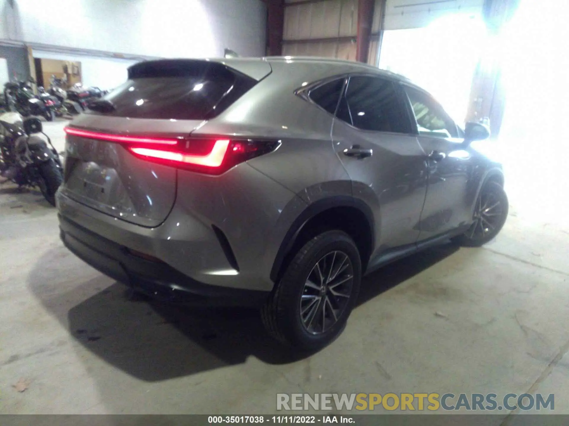 4 fotografías del automóvil dañado 2T2AGCEZ5NC011688 LEXUS NX 2022