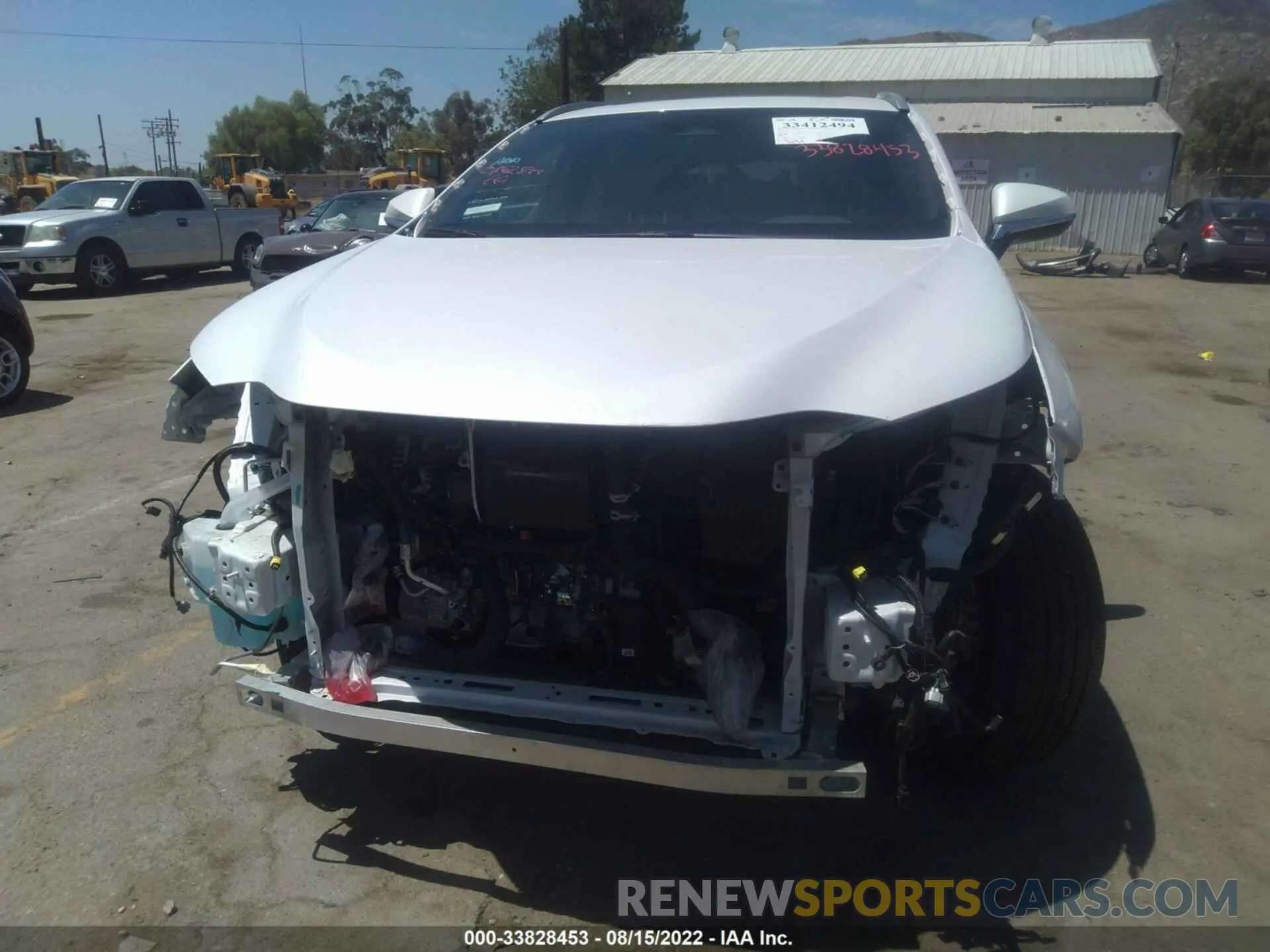6 fotografías del automóvil dañado 2T2AGCEZ7NC002054 LEXUS NX 2022