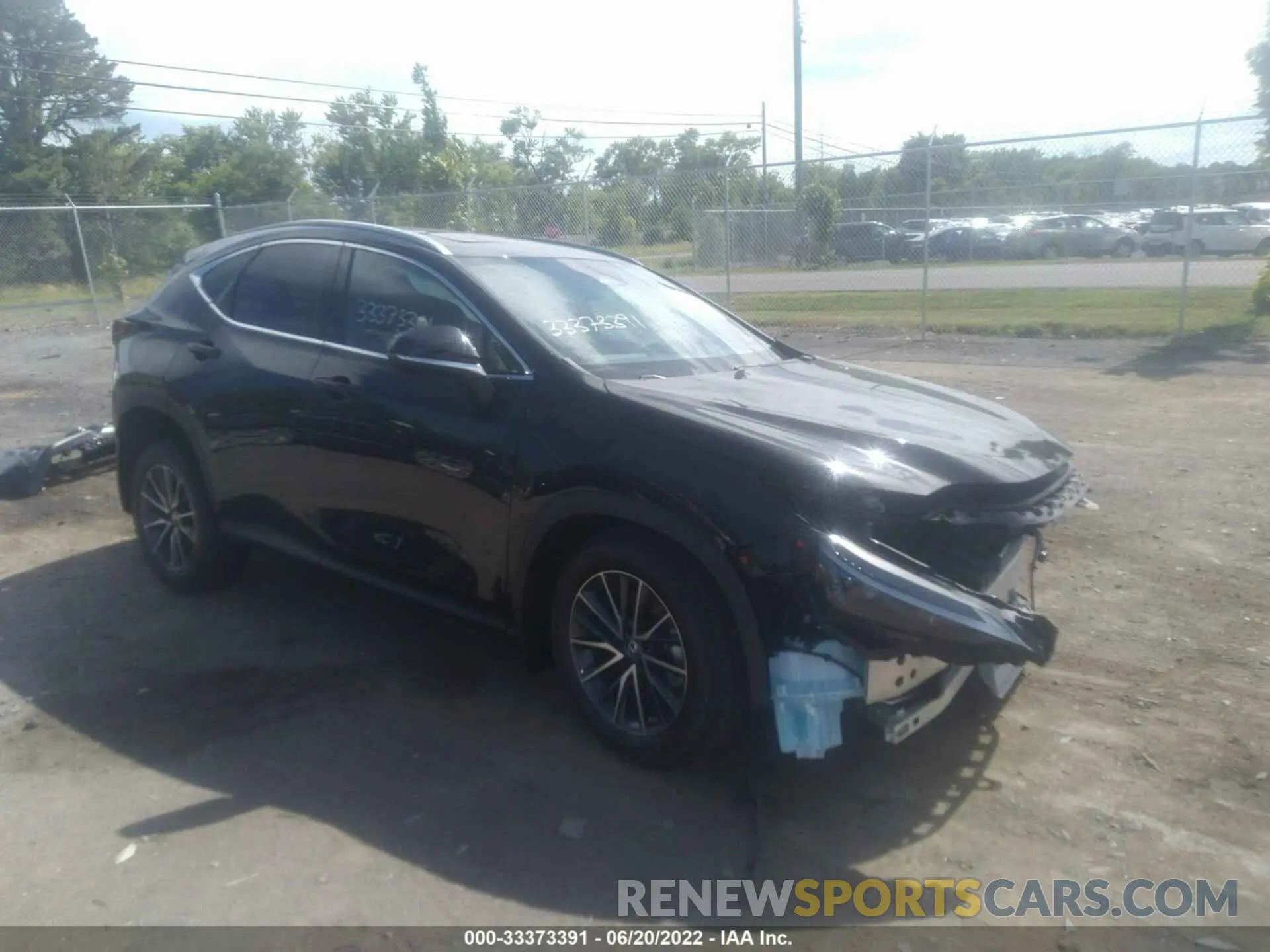 1 fotografías del automóvil dañado 2T2AKCEZ5NC002181 LEXUS NX 2022