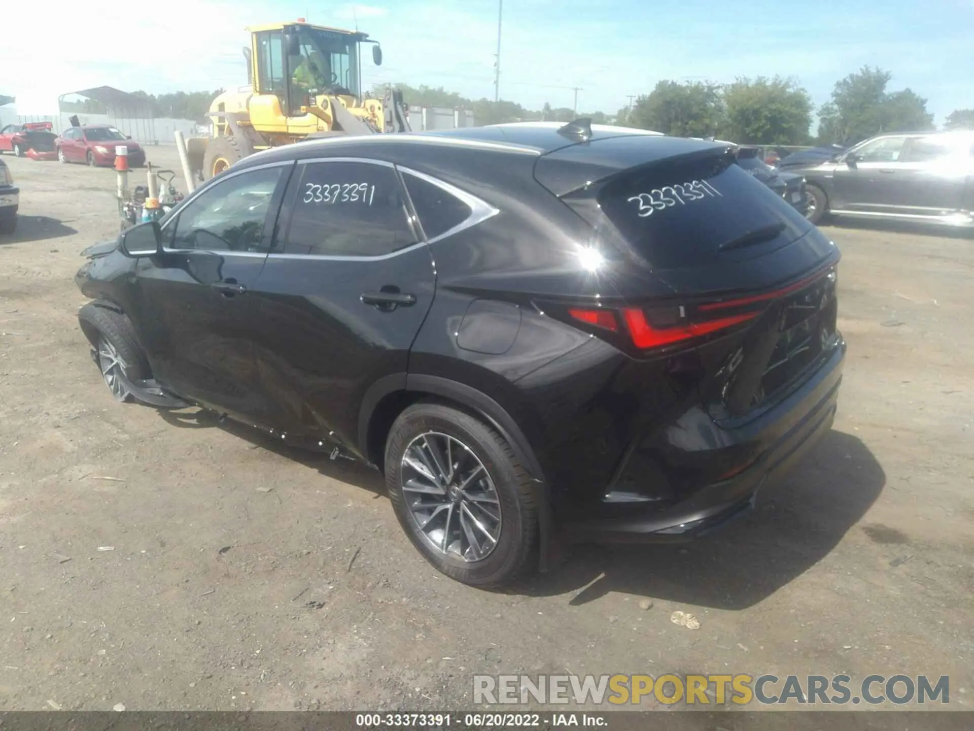 3 fotografías del automóvil dañado 2T2AKCEZ5NC002181 LEXUS NX 2022