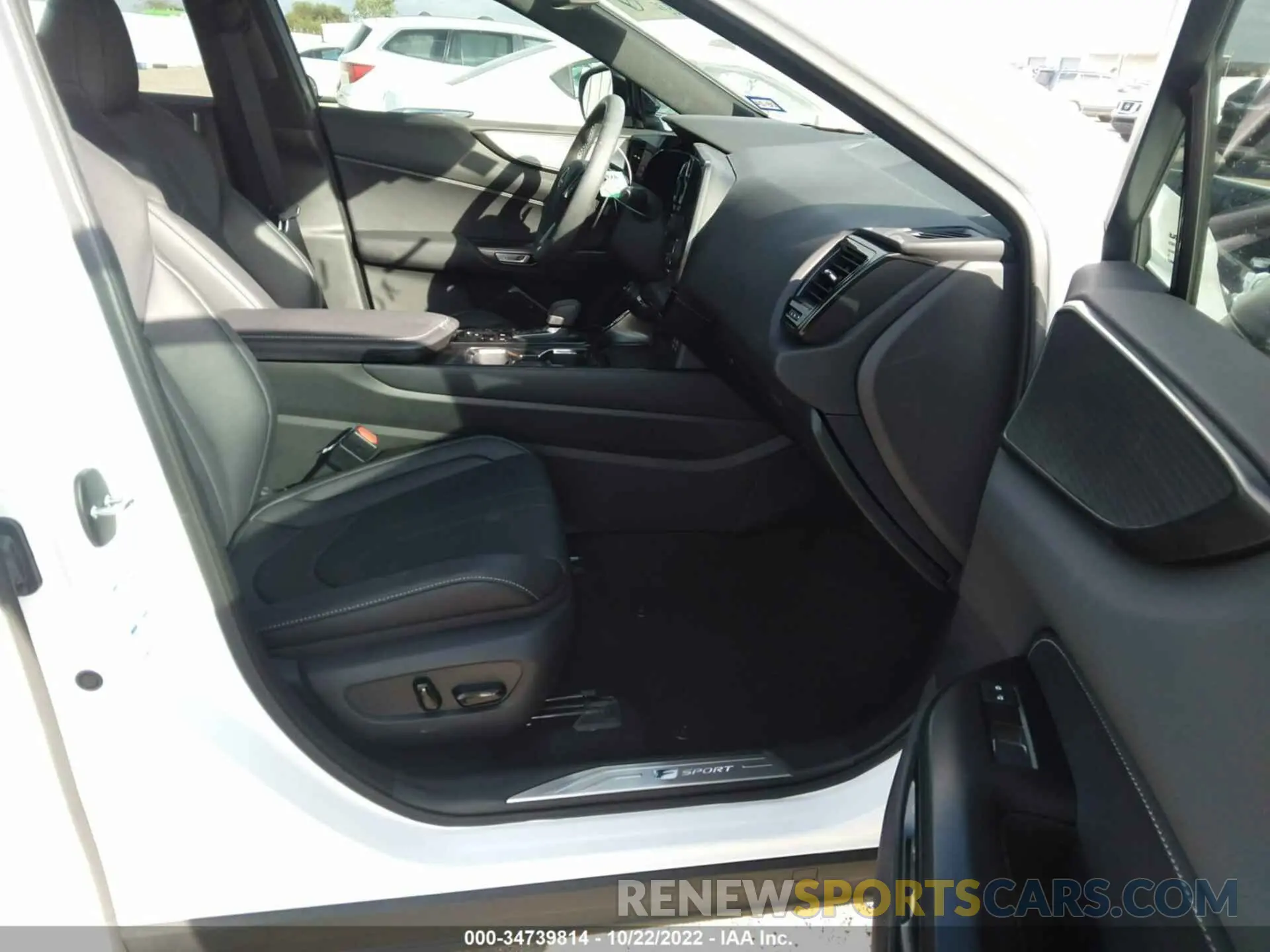 5 fotografías del automóvil dañado 2T2KGCEZXNC004997 LEXUS NX 2022