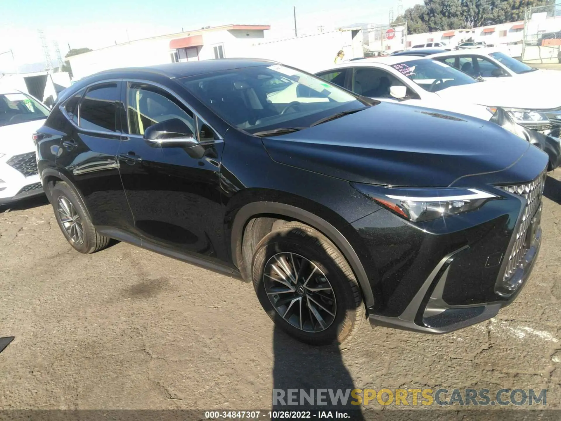 1 fotografías del automóvil dañado JTJADCAZ3N2001868 LEXUS NX 2022