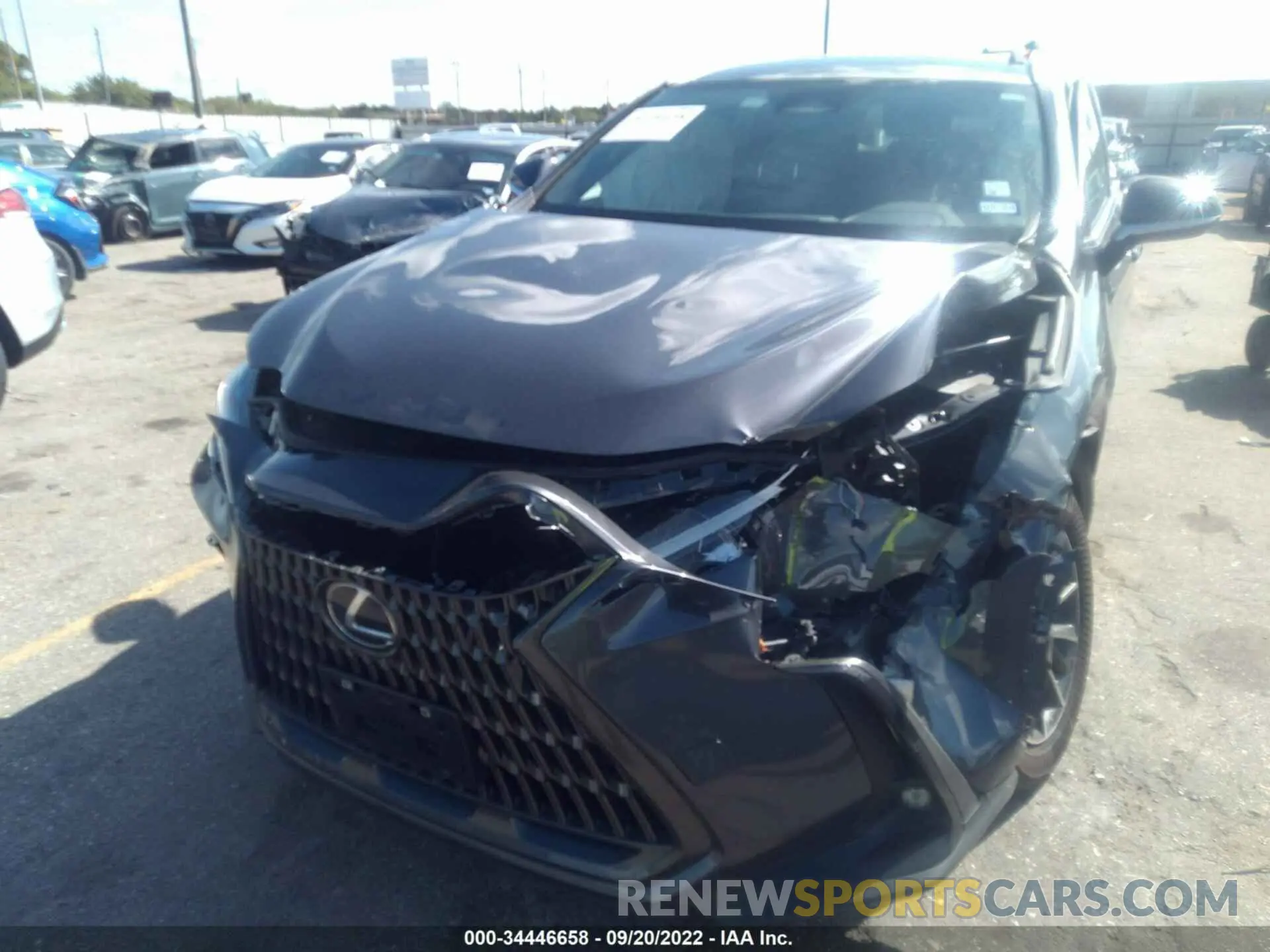 6 fotografías del automóvil dañado JTJADCAZ5N5001062 LEXUS NX 2022