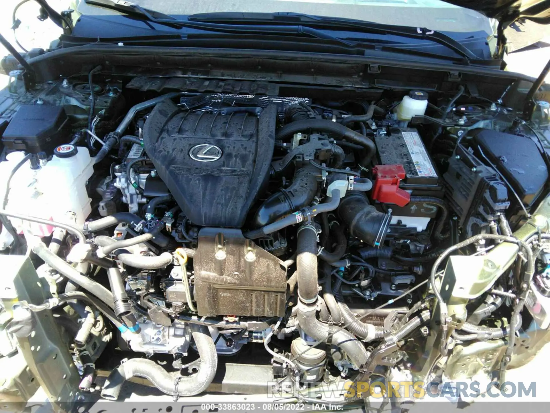 10 fotografías del automóvil dañado JTJHGCEZ1N2005370 LEXUS NX 2022
