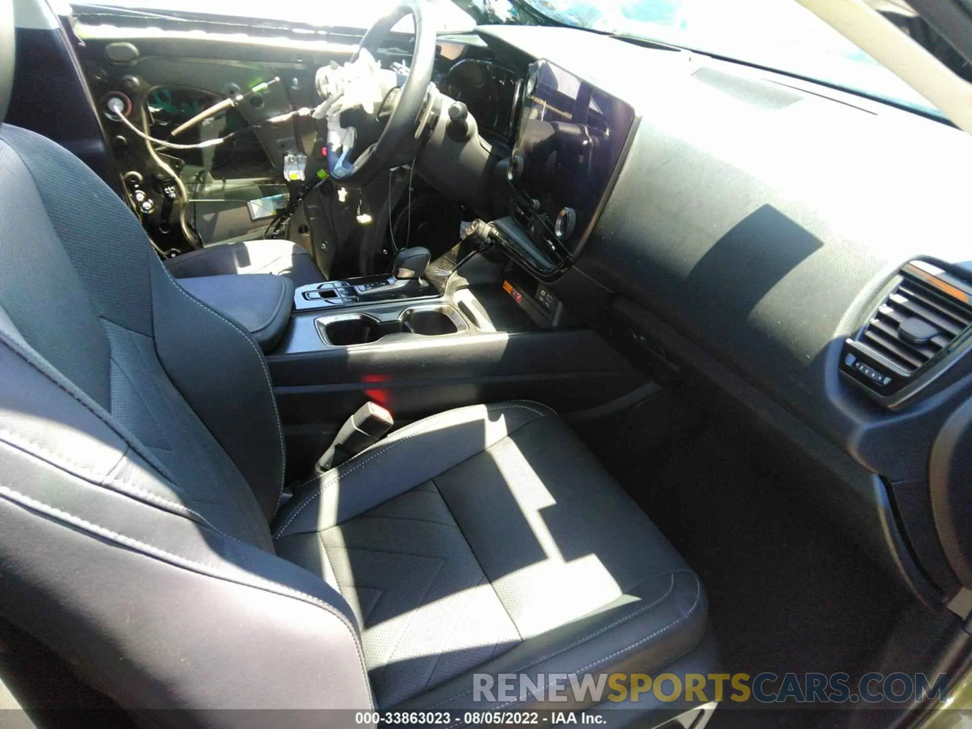 5 fotografías del automóvil dañado JTJHGCEZ1N2005370 LEXUS NX 2022
