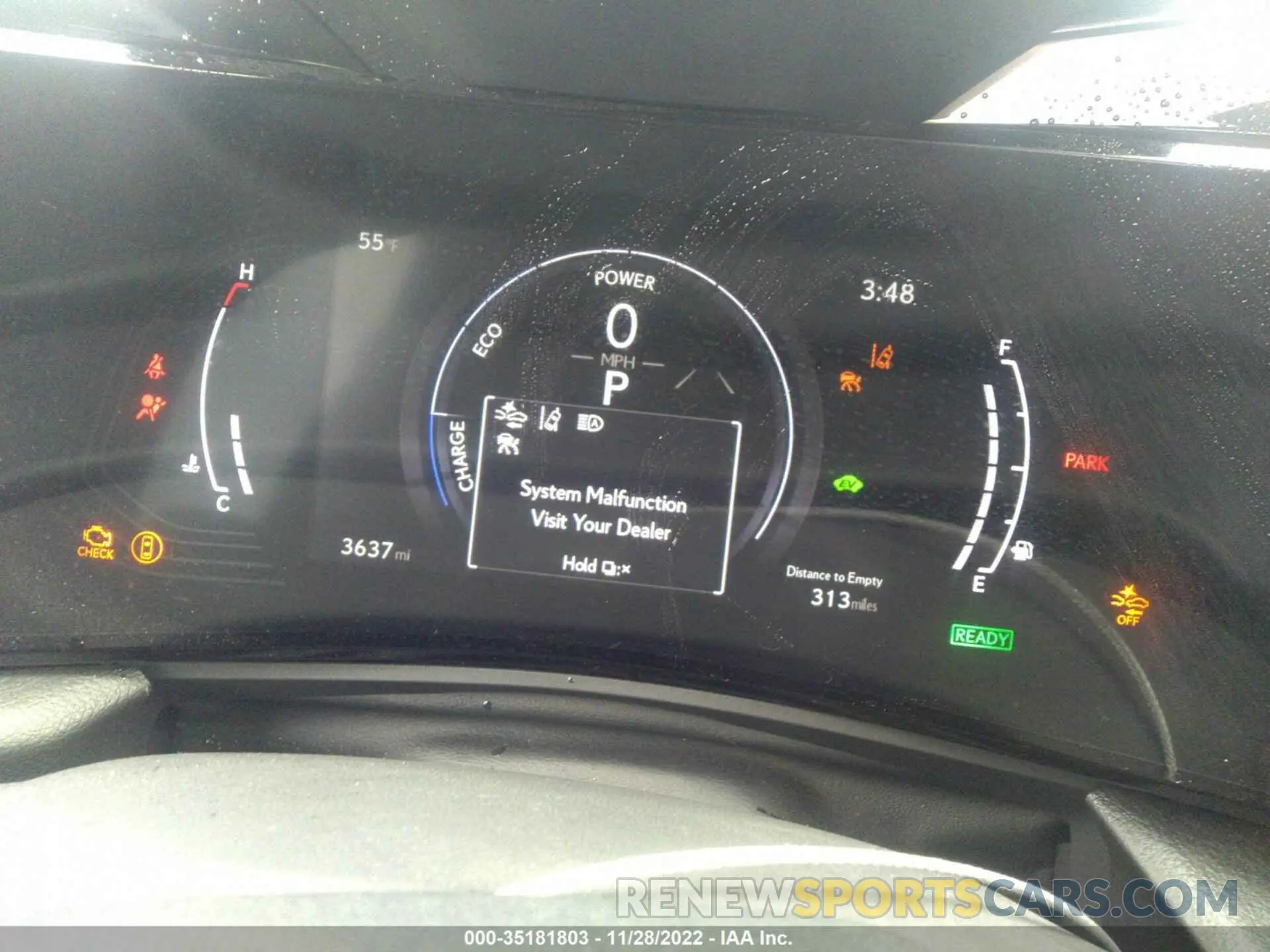 7 fotografías del automóvil dañado JTJHKCEZ0N2005388 LEXUS NX 2022