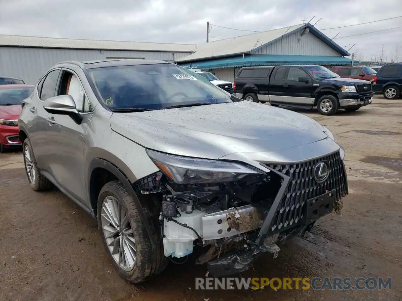 1 fotografías del automóvil dañado JTJHKCEZ5N5000377 LEXUS NX 2022