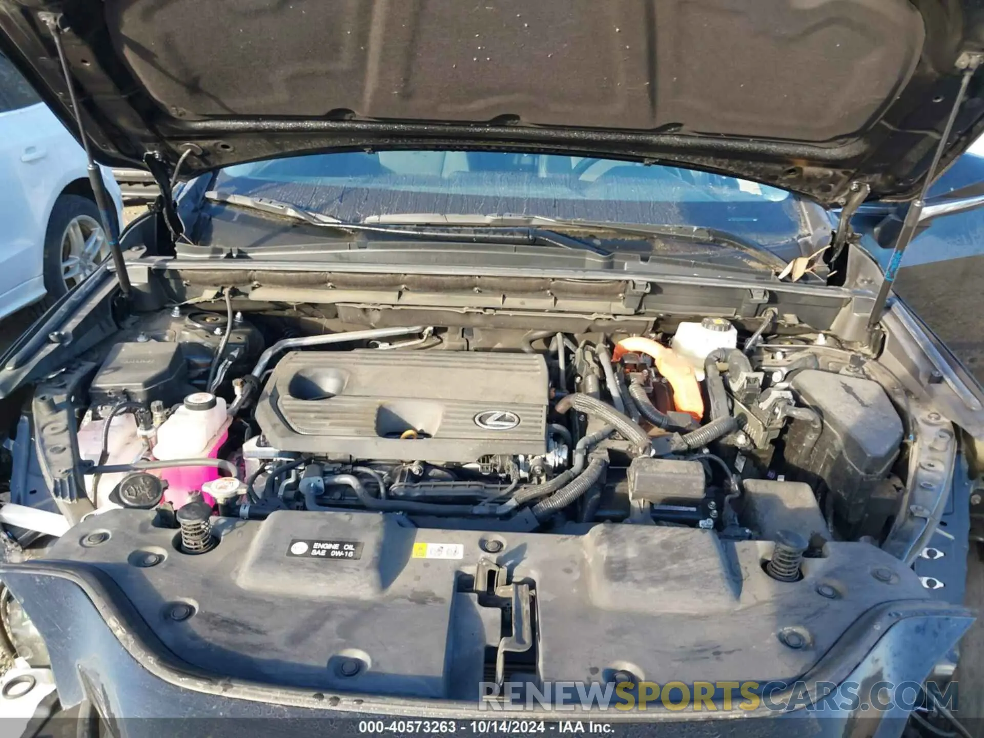 10 fotografías del automóvil dañado 2T2AKCEZ5PC010090 LEXUS NX 2023