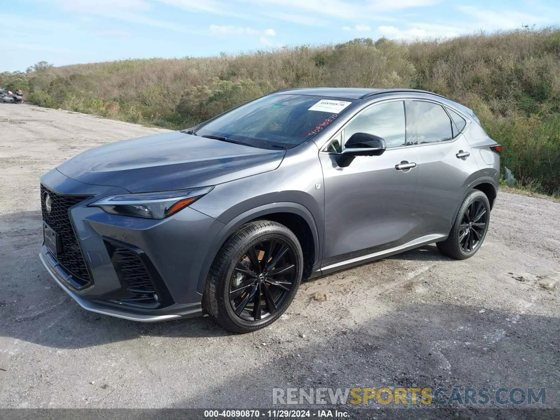 2 fotografías del automóvil dañado JTJKKCFZXR2023276 LEXUS NX 2024