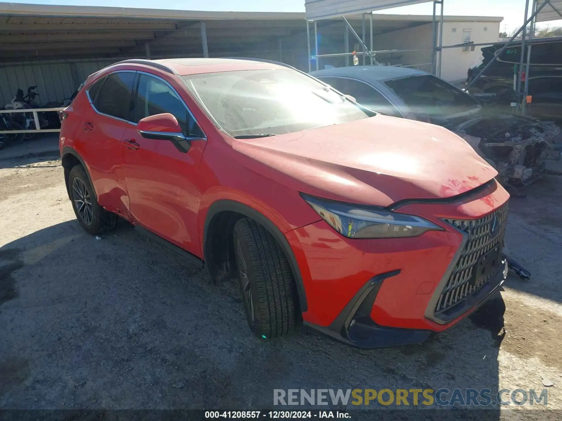 1 fotografías del automóvil dañado 2T2ADCAZXSC020901 LEXUS NX 2025