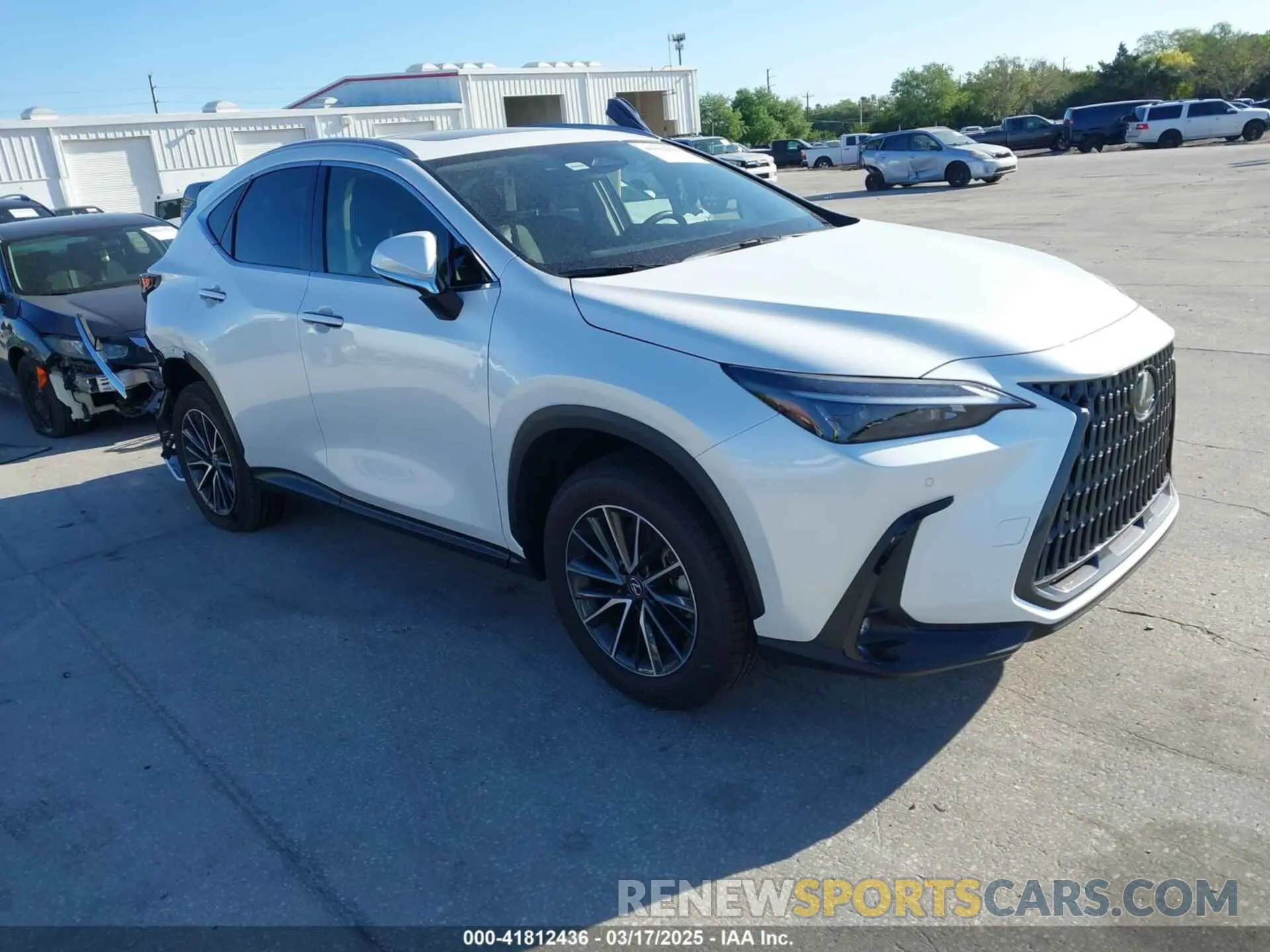 1 fotografías del automóvil dañado JTJGDCAZ6S2016077 LEXUS NX 2025