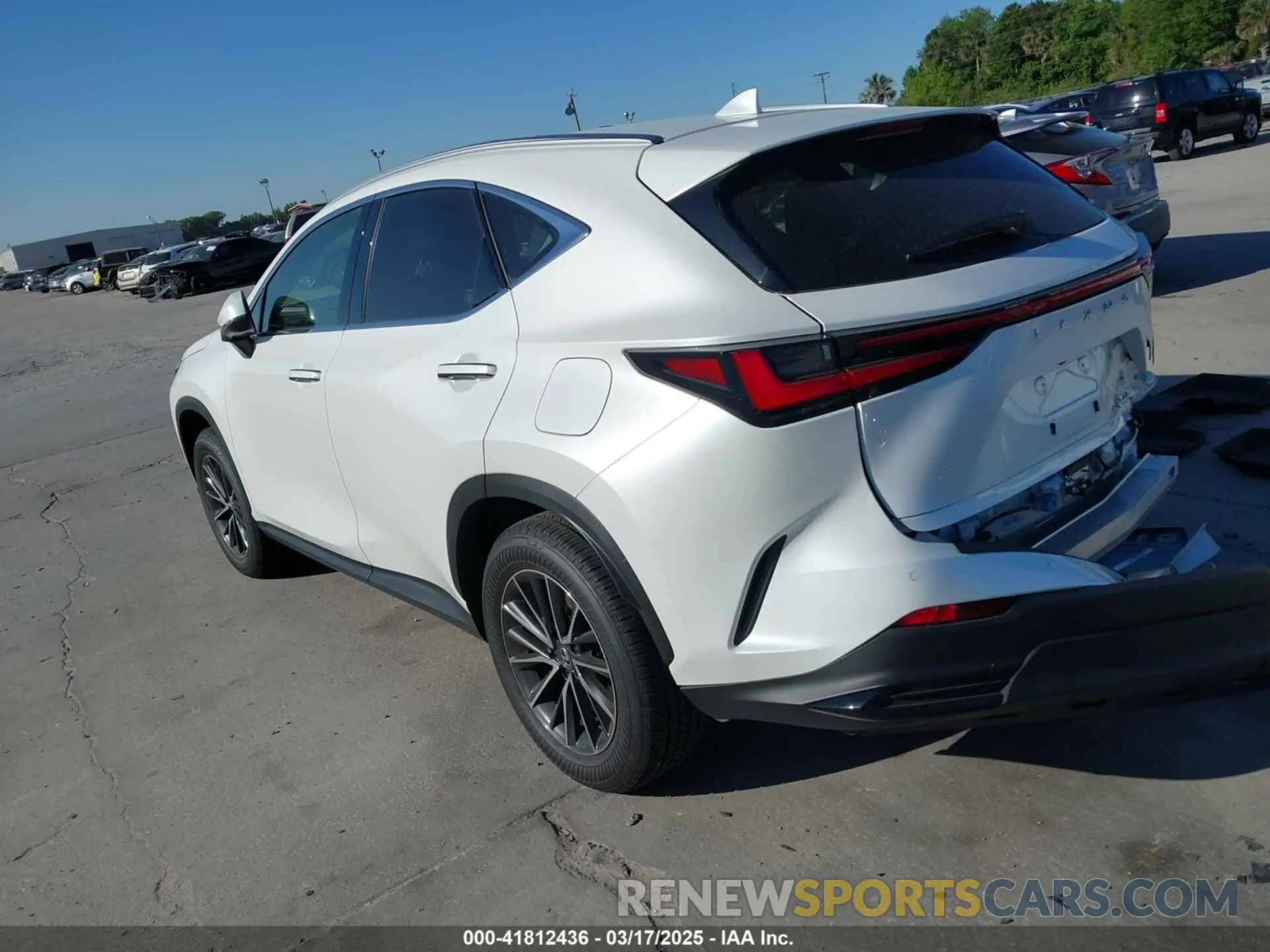 3 fotografías del automóvil dañado JTJGDCAZ6S2016077 LEXUS NX 2025