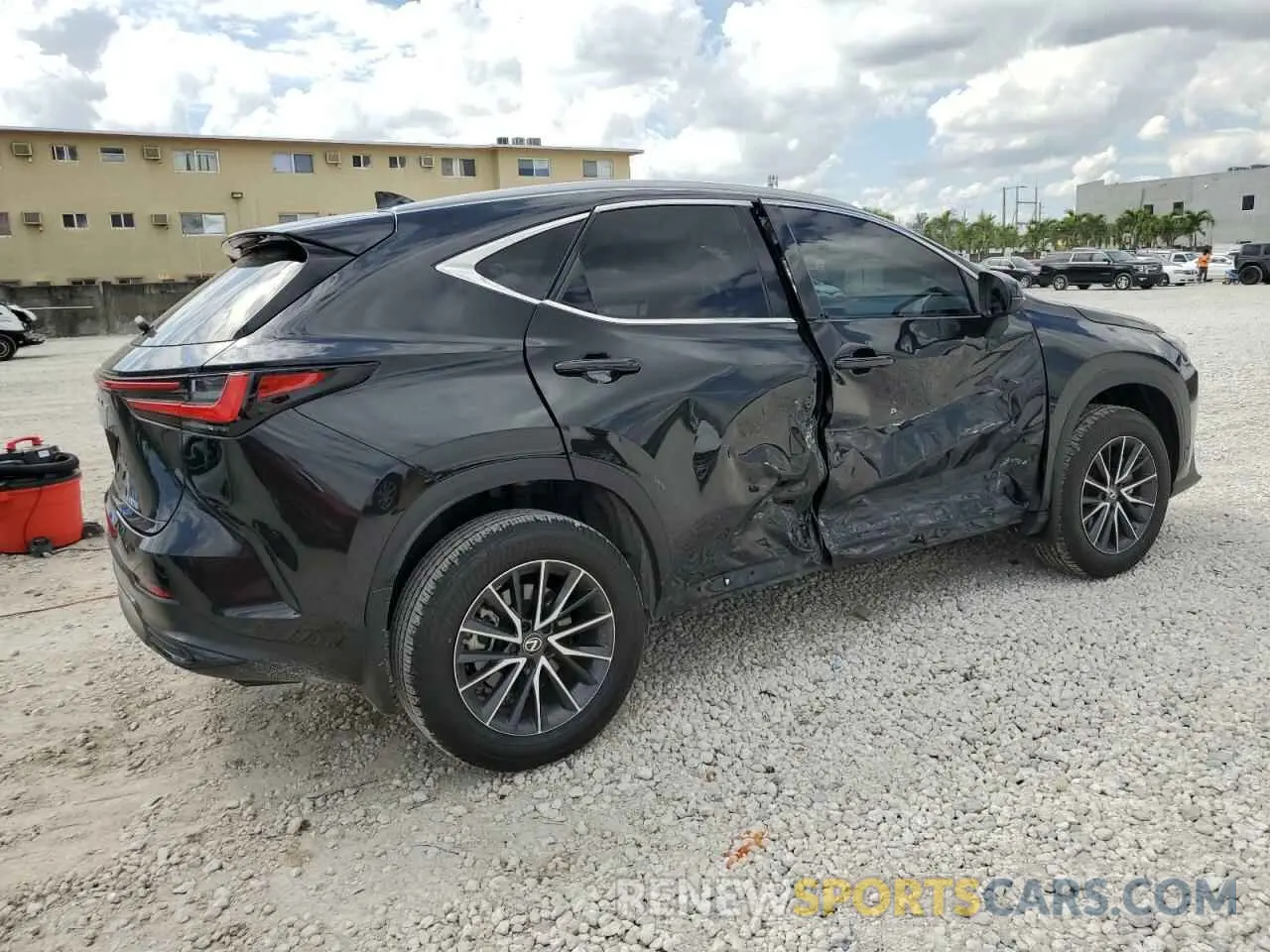 3 fotografías del automóvil dañado 2T2ADCAZ2NC001134 LEXUS NX 250 2022