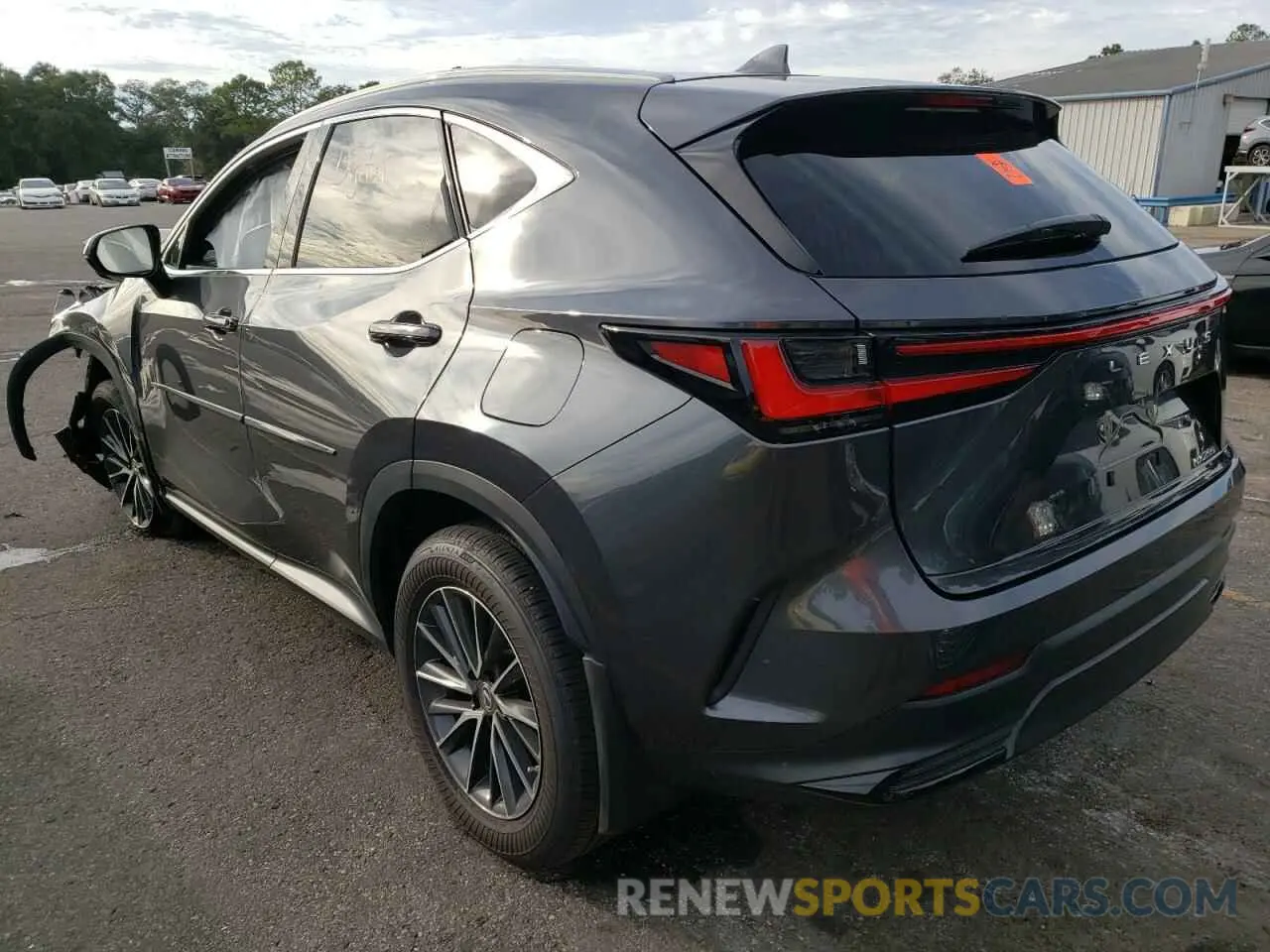 3 fotografías del automóvil dañado 2T2ADCAZ3NC001188 LEXUS NX 250 2022