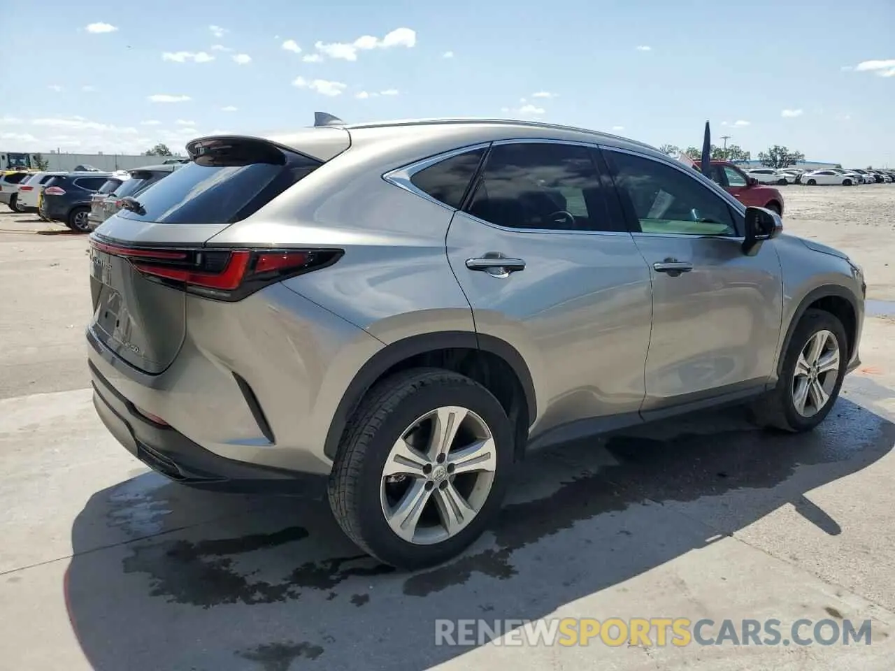3 fotografías del automóvil dañado 2T2ADCAZ4NC001202 LEXUS NX 250 2022