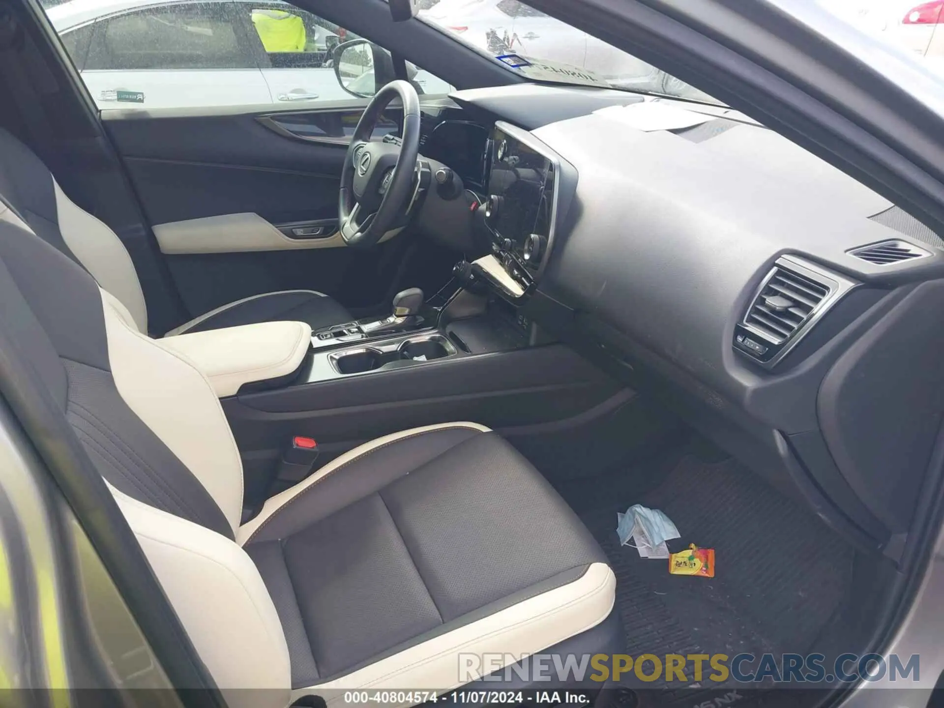 5 fotografías del automóvil dañado 2T2ADCAZ7NC001212 LEXUS NX 250 2022