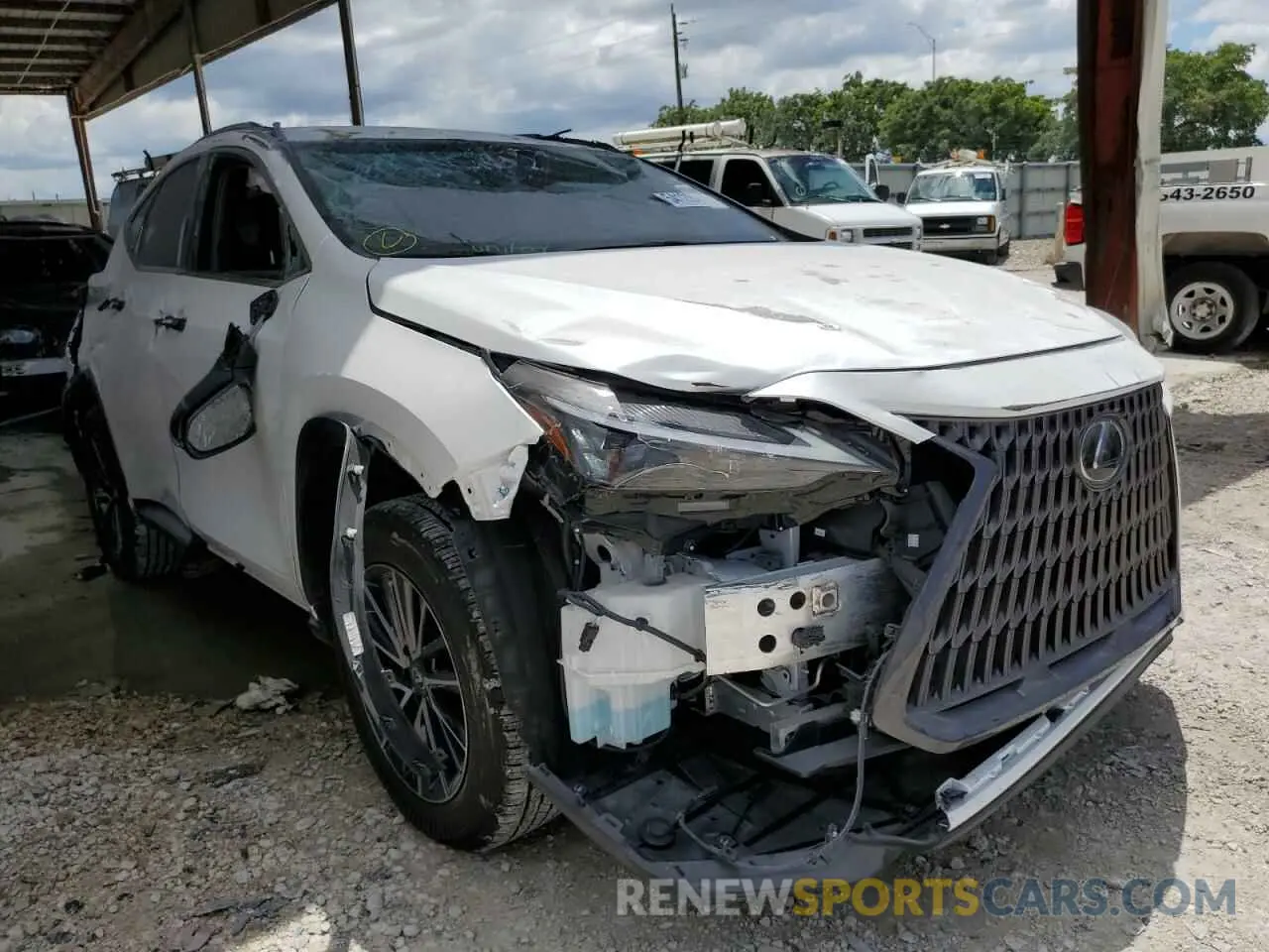 1 fotografías del automóvil dañado 2T2ADCAZ9NC001423 LEXUS NX 250 2022