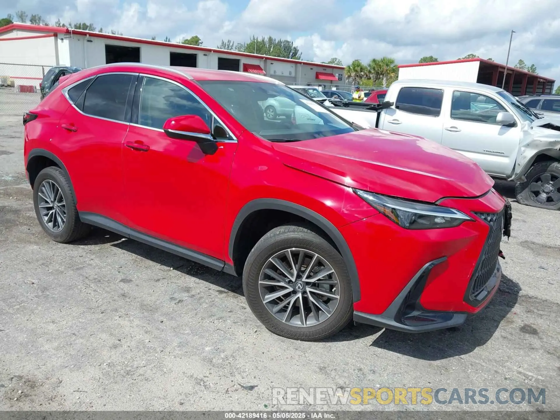 1 fotografías del automóvil dañado 2T2ADCAZ9NC002488 LEXUS NX 250 2022