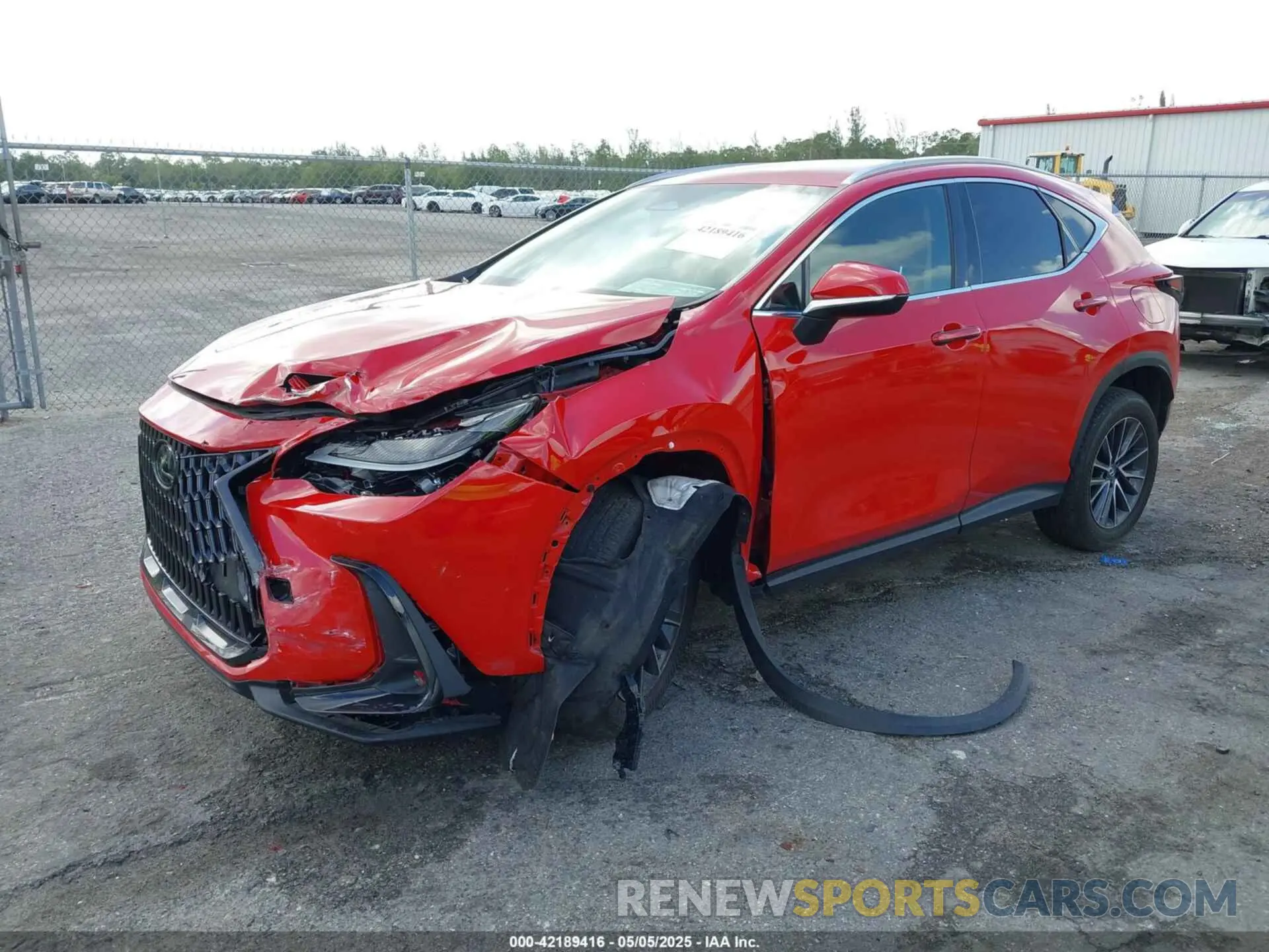 6 fotografías del automóvil dañado 2T2ADCAZ9NC002488 LEXUS NX 250 2022