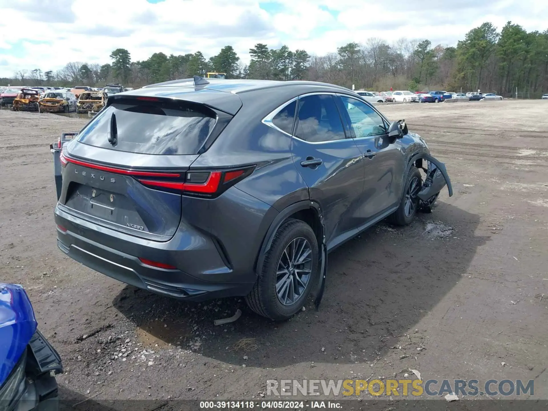4 fotografías del automóvil dañado 2T2ADCAZXNC002130 LEXUS NX 250 2022