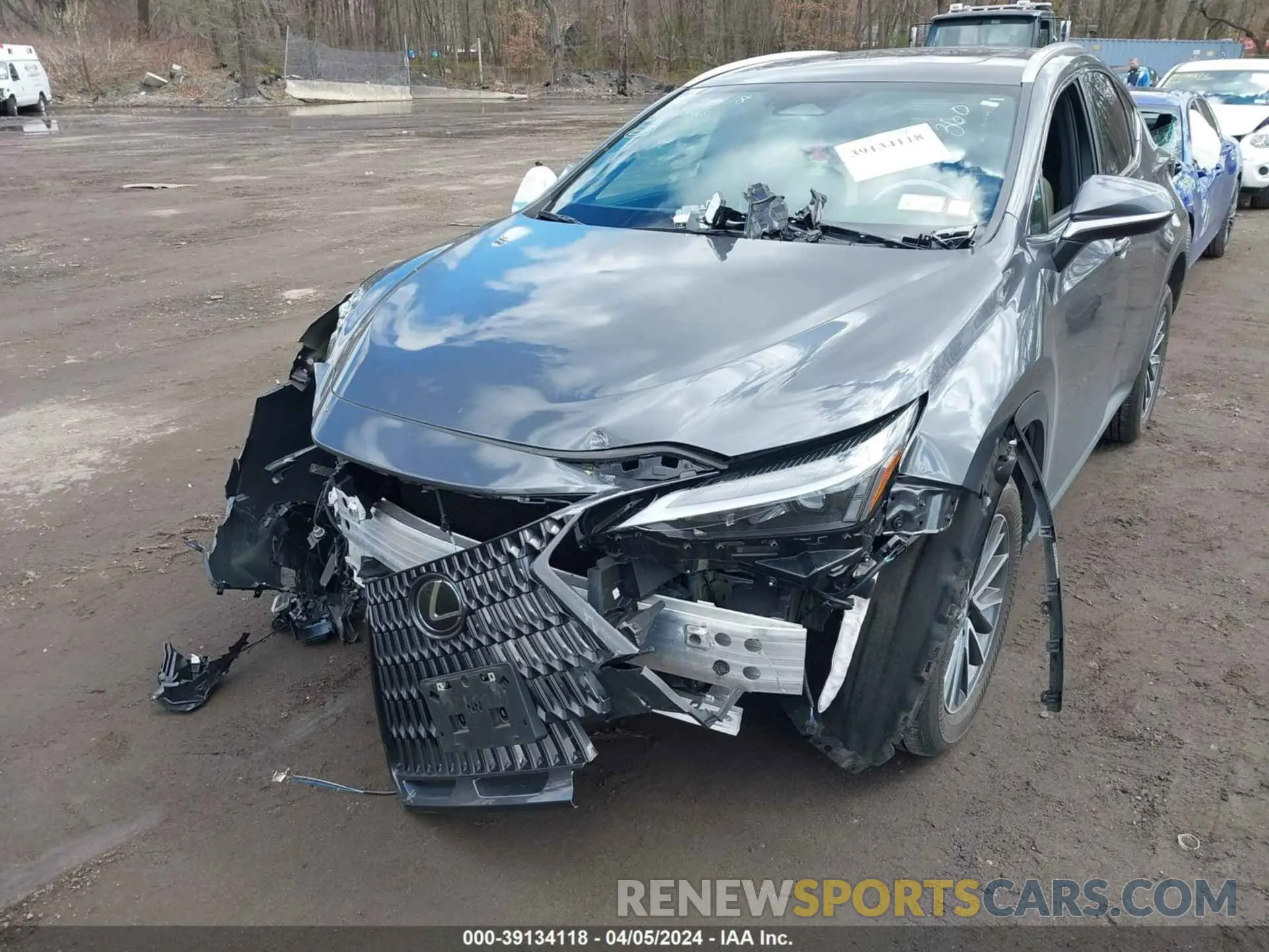 6 fotografías del automóvil dañado 2T2ADCAZXNC002130 LEXUS NX 250 2022