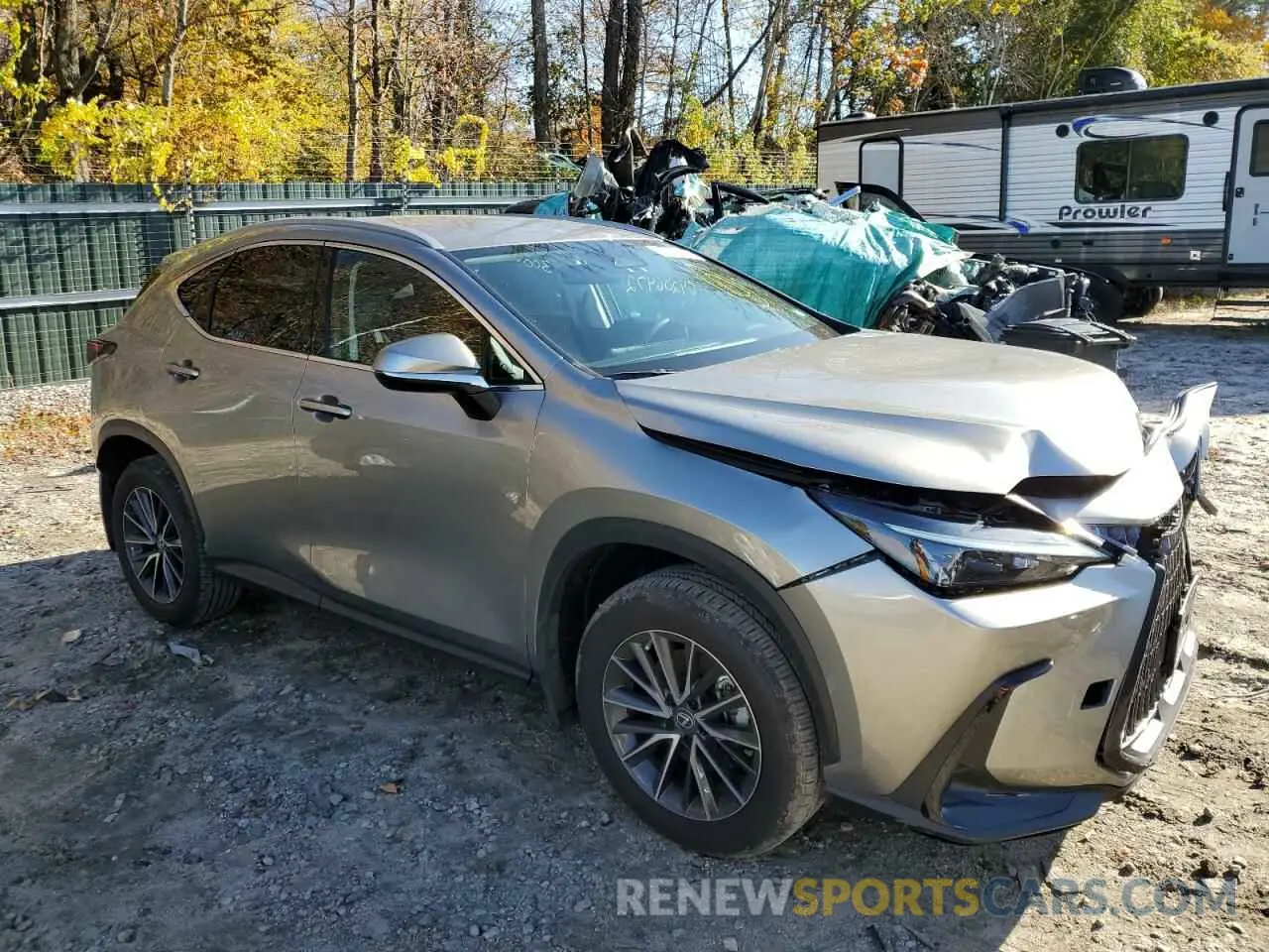 1 fotografías del automóvil dañado 2T2ADCEZ2NC001581 LEXUS NX 250 2022