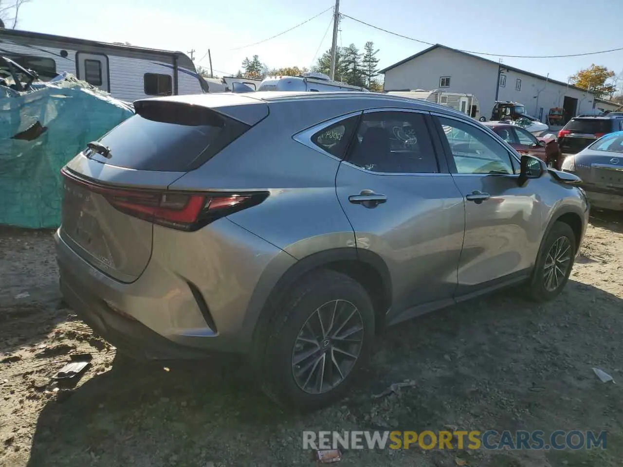4 fotografías del automóvil dañado 2T2ADCEZ2NC001581 LEXUS NX 250 2022