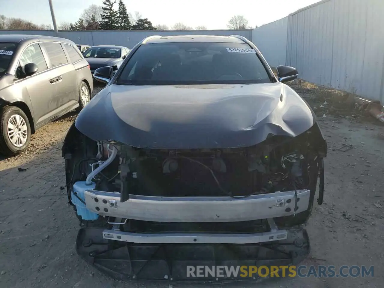5 fotografías del automóvil dañado 2T2ADCEZ2NC002388 LEXUS NX 250 2022