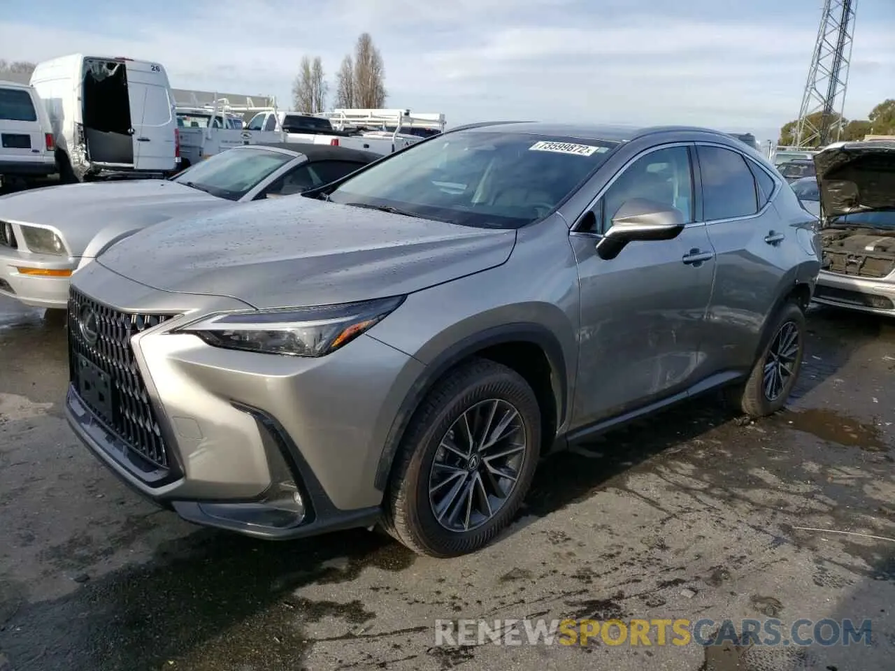 1 fotografías del automóvil dañado 2T2ADCEZ8NC001231 LEXUS NX 250 2022