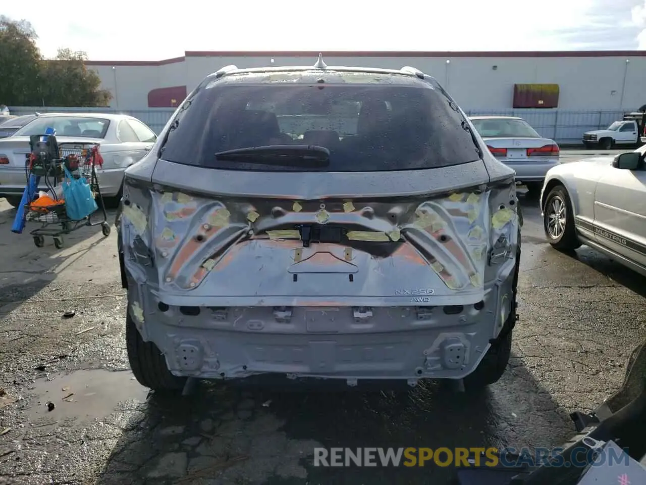 6 fotografías del automóvil dañado 2T2ADCEZ8NC001231 LEXUS NX 250 2022