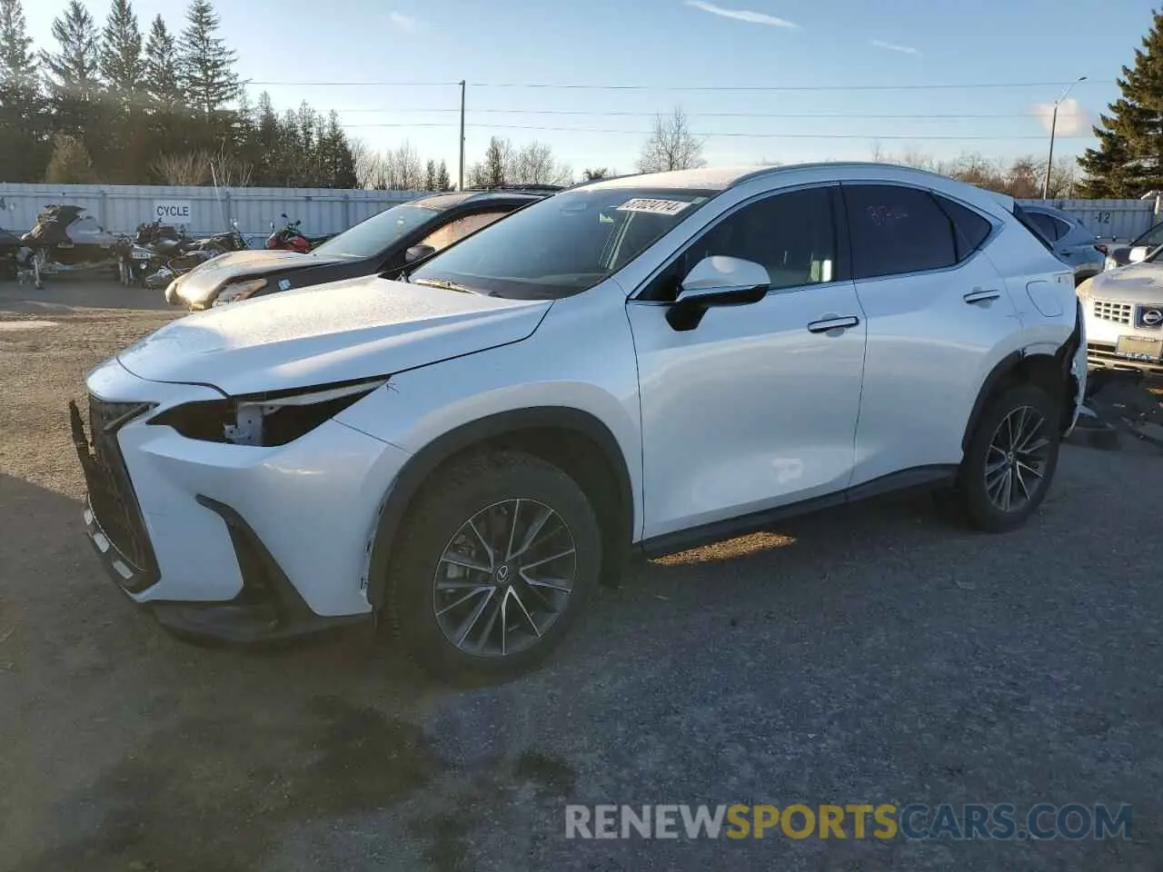 1 fotografías del automóvil dañado 2T2ADCEZ8NC002363 LEXUS NX 250 2022
