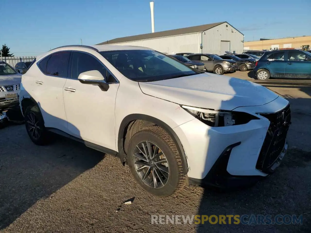 4 fotografías del automóvil dañado 2T2ADCEZ8NC002363 LEXUS NX 250 2022