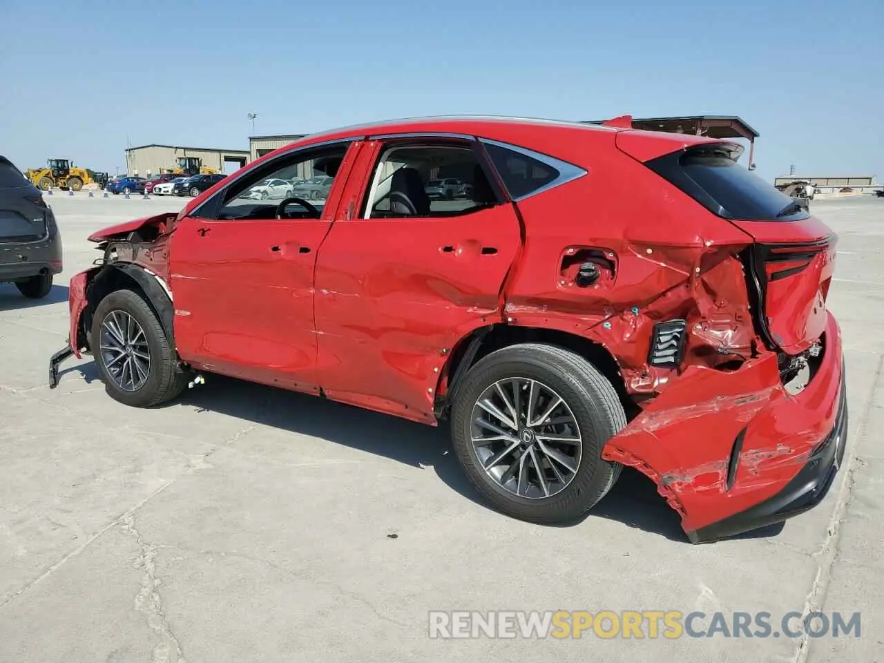 2 fotografías del automóvil dañado 2T2GDCAZ0NC002034 LEXUS NX 250 2022