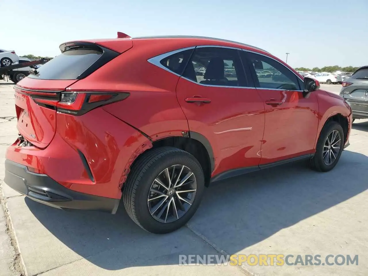 3 fotografías del automóvil dañado 2T2GDCAZ0NC002034 LEXUS NX 250 2022