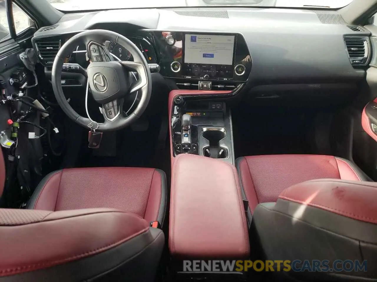 8 fotografías del automóvil dañado 2T2GDCAZ8NC002654 LEXUS NX 250 2022