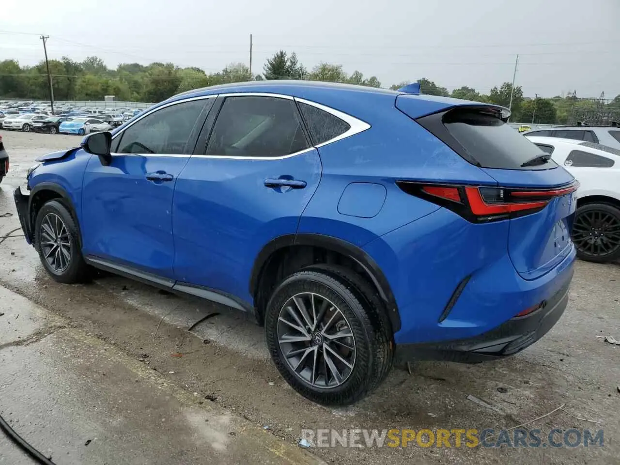 2 fotografías del automóvil dañado 2T2GDCEZ0NC001699 LEXUS NX 250 2022