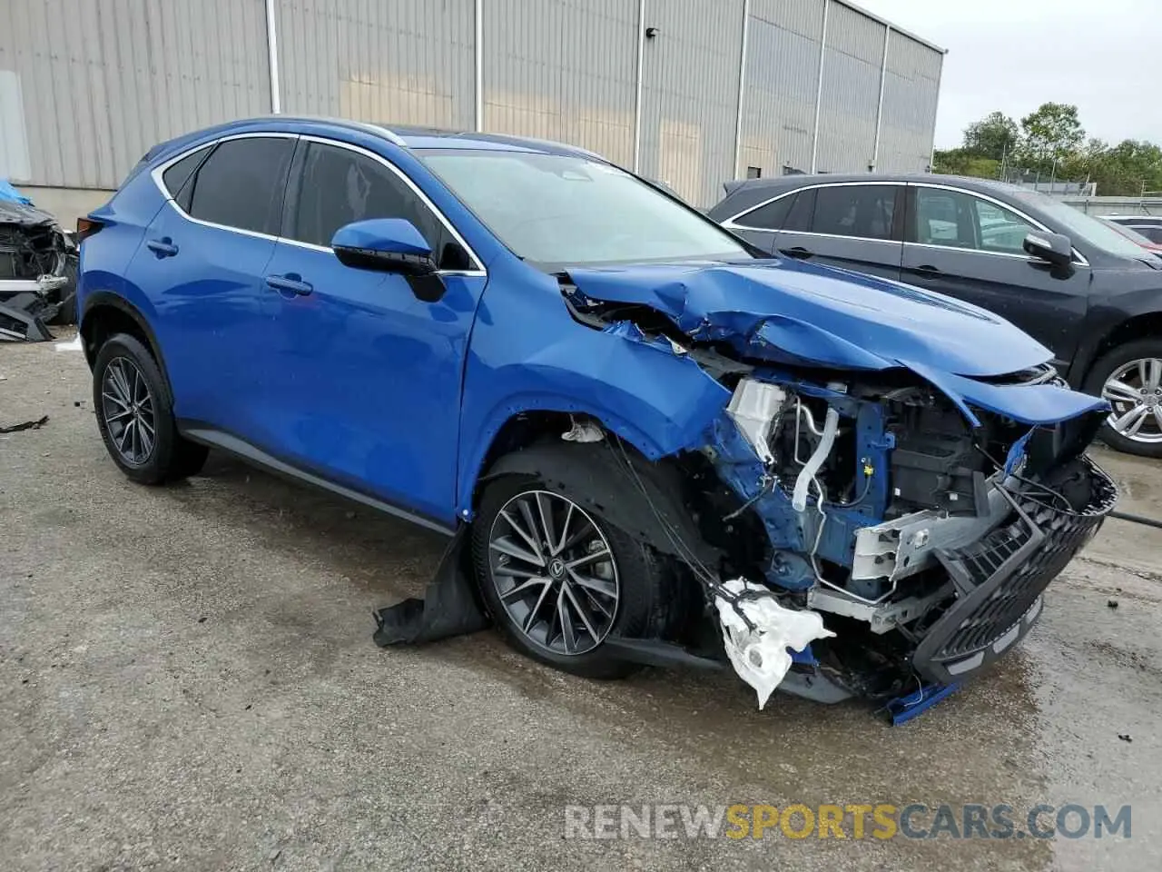 4 fotografías del automóvil dañado 2T2GDCEZ0NC001699 LEXUS NX 250 2022