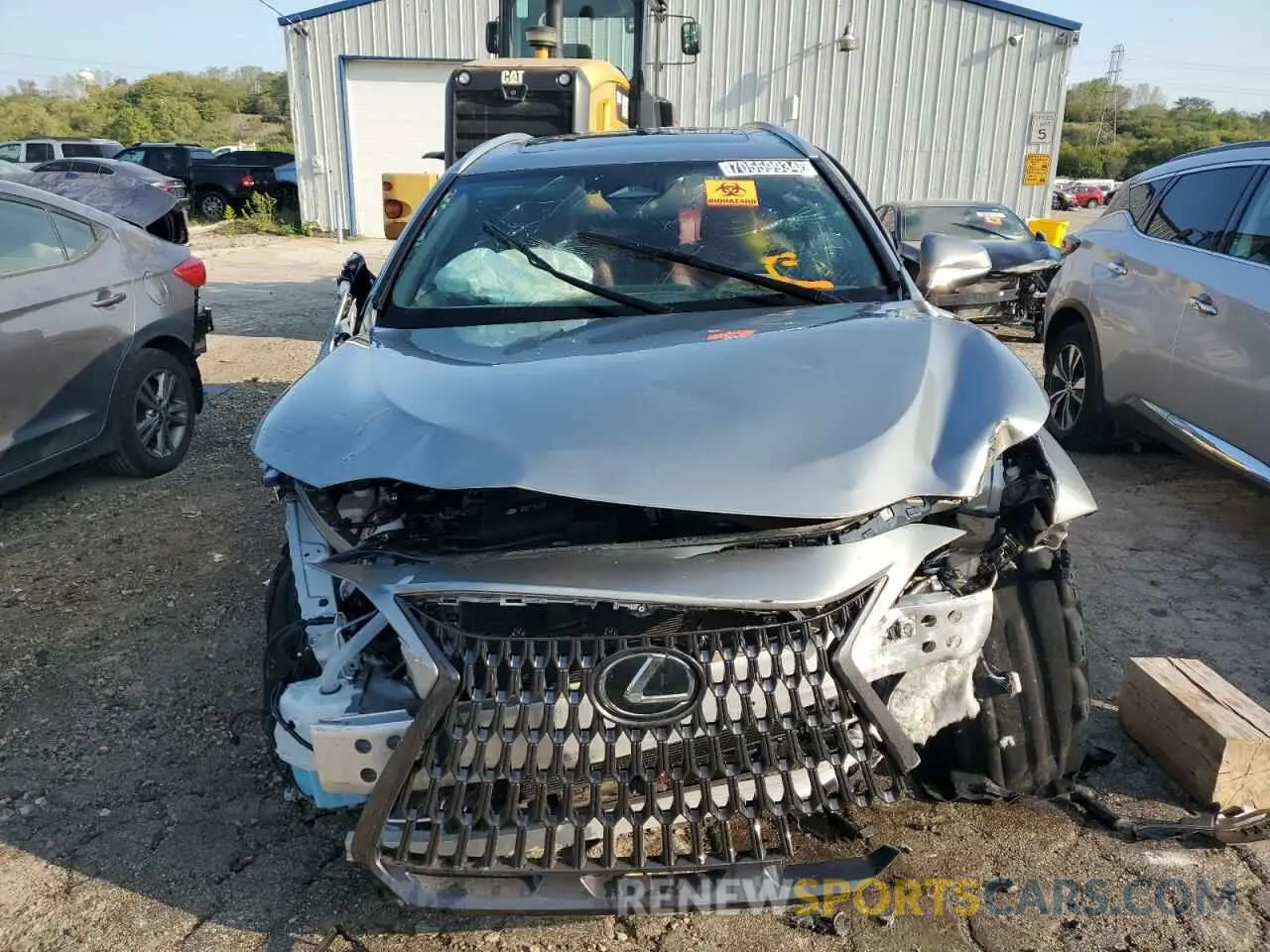 5 fotografías del automóvil dañado 2T2GDCEZ5NC001052 LEXUS NX 250 2022