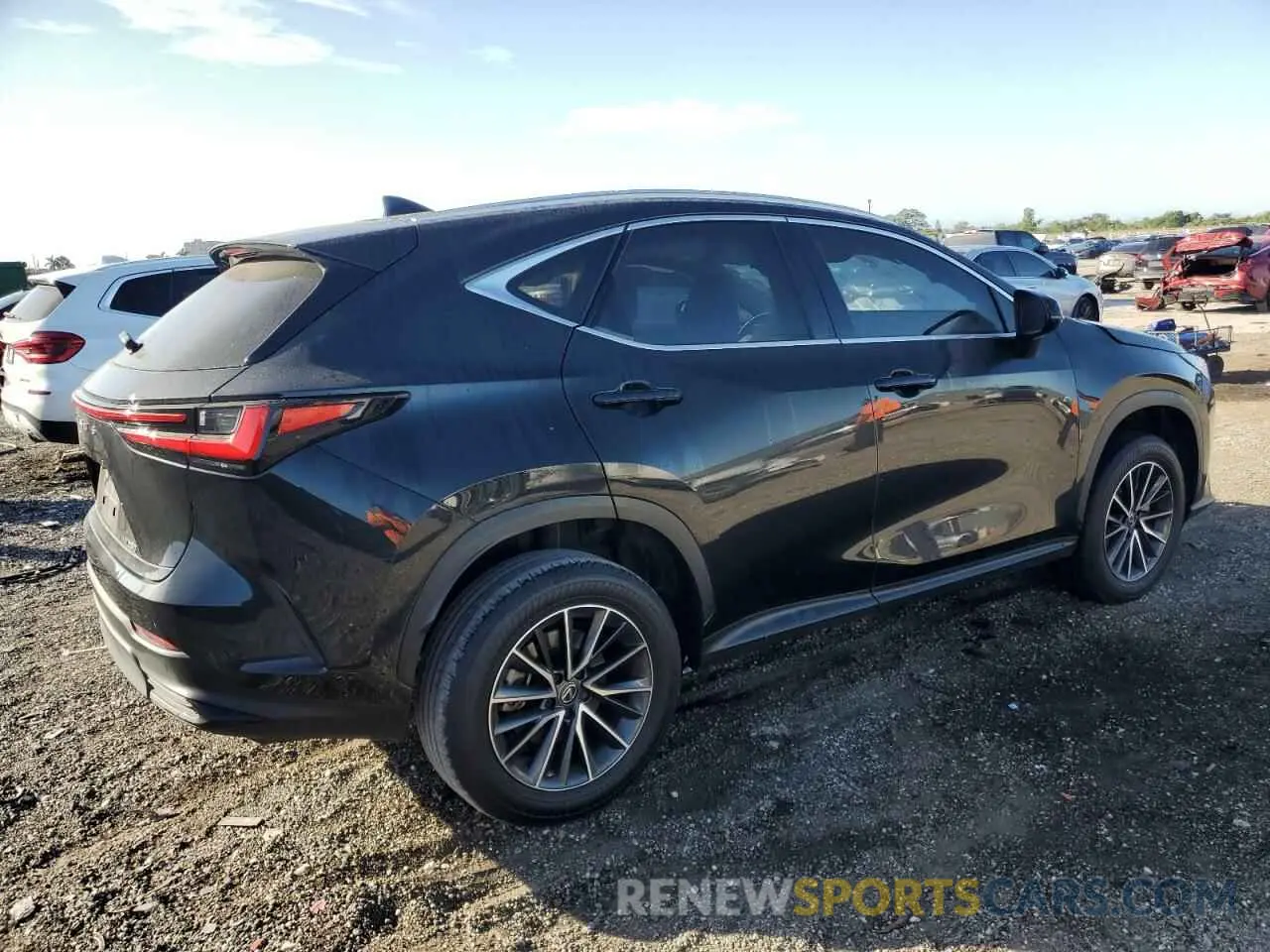 3 fotografías del automóvil dañado JTJADCAZ0N2001908 LEXUS NX 250 2022