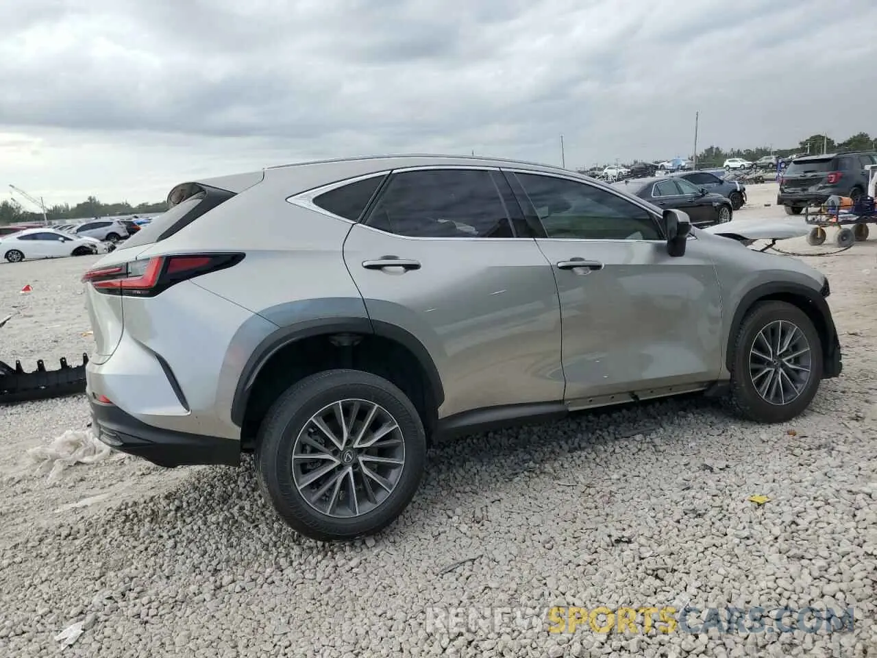 3 fotografías del automóvil dañado JTJADCAZ1N5004931 LEXUS NX 250 2022
