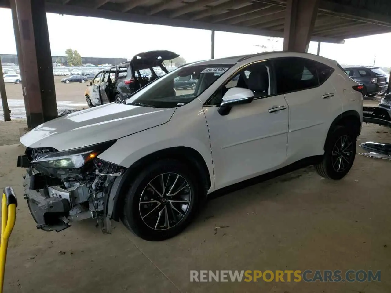 1 fotografías del automóvil dañado JTJADCEZ6N5000495 LEXUS NX 250 2022