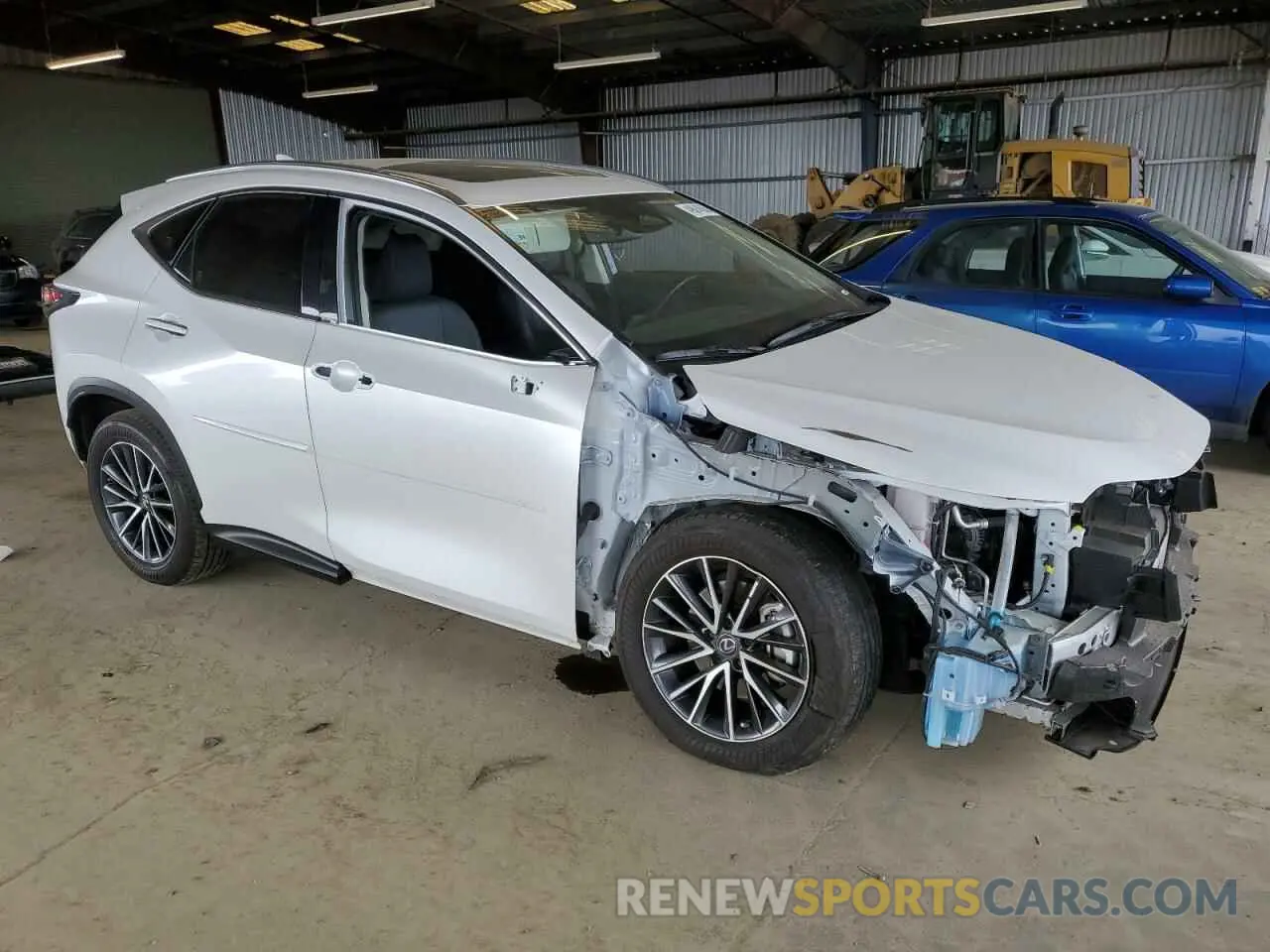 4 fotografías del automóvil dañado JTJADCEZ6N5000495 LEXUS NX 250 2022