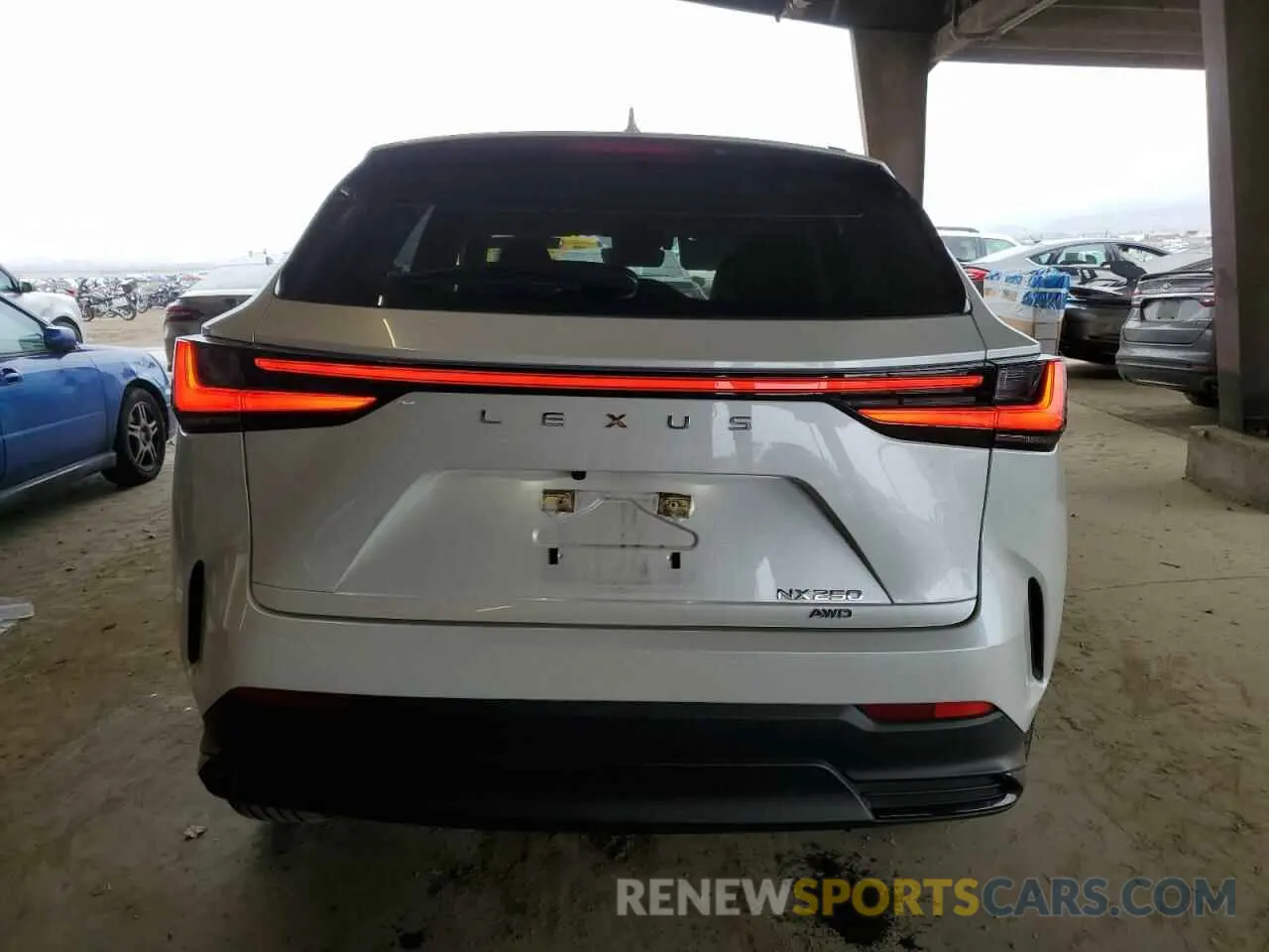 6 fotografías del automóvil dañado JTJADCEZ6N5000495 LEXUS NX 250 2022