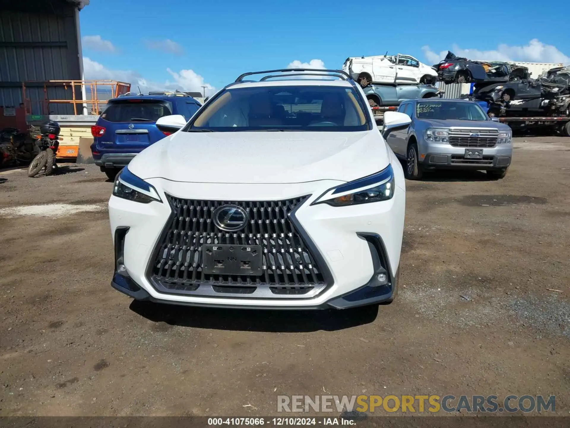 12 fotografías del automóvil dañado JTJGDCAZ0N5001223 LEXUS NX 250 2022