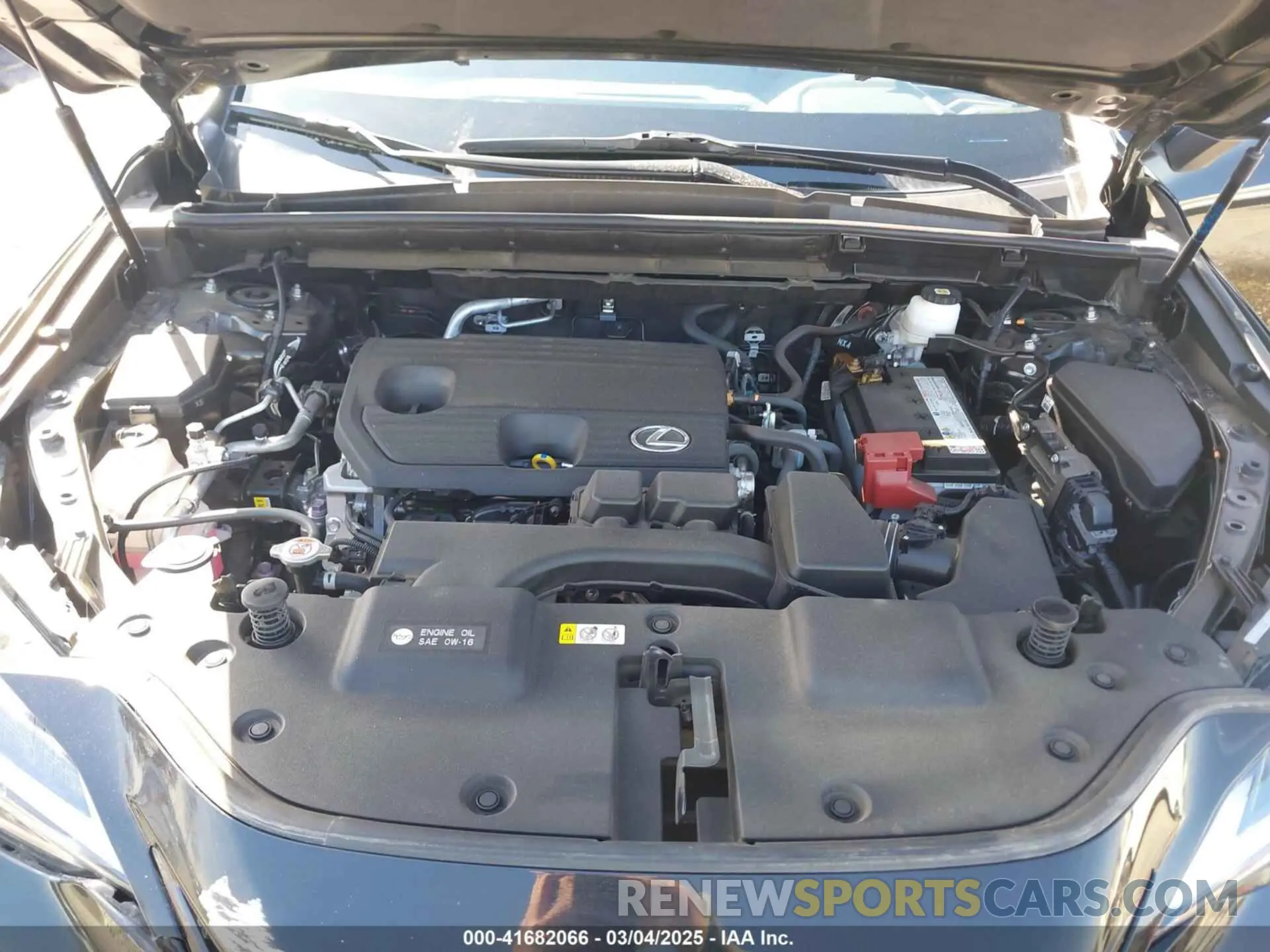 10 fotografías del automóvil dañado JTJGDCEZ0N2002013 LEXUS NX 250 2022