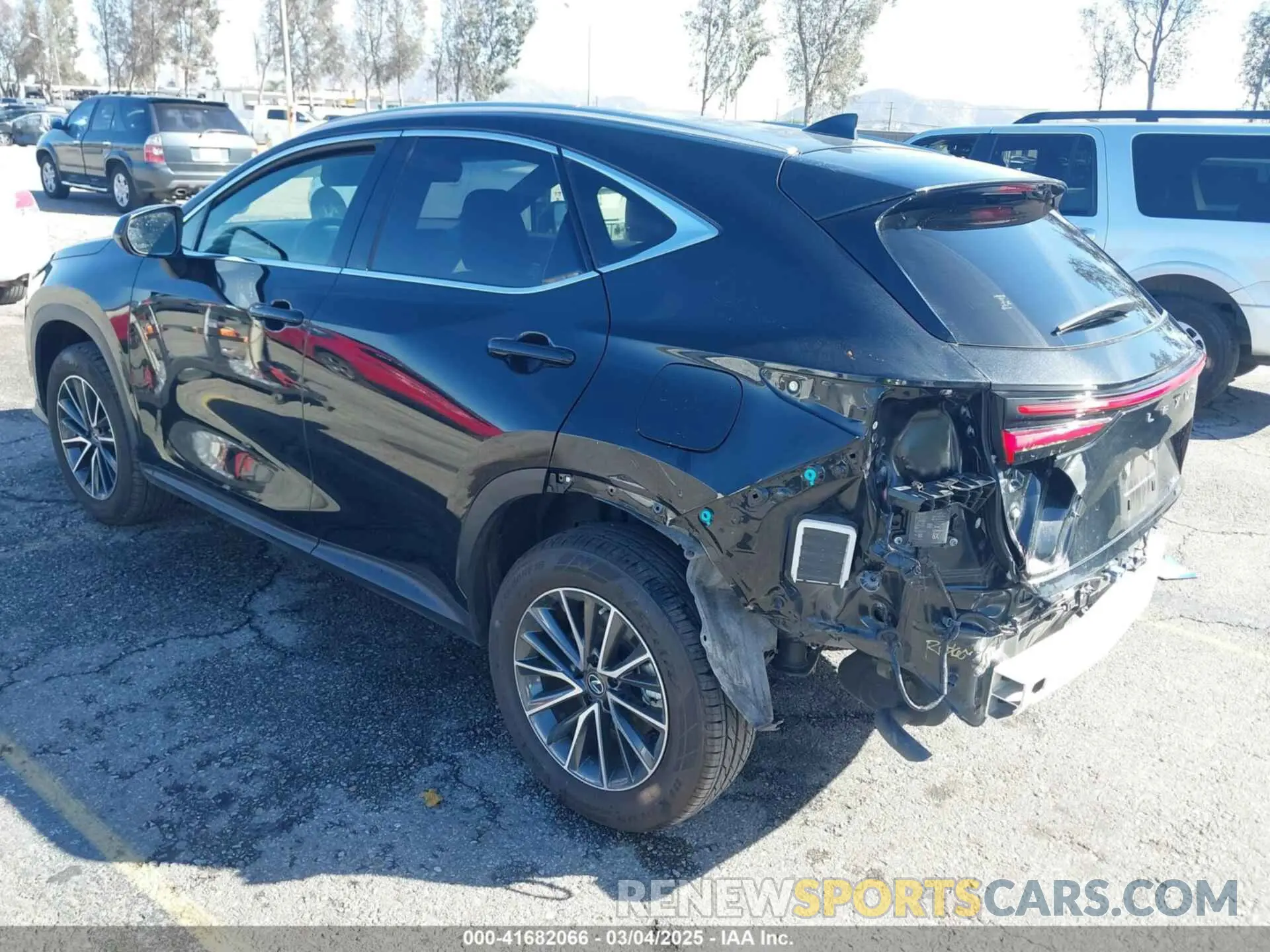 3 fotografías del automóvil dañado JTJGDCEZ0N2002013 LEXUS NX 250 2022