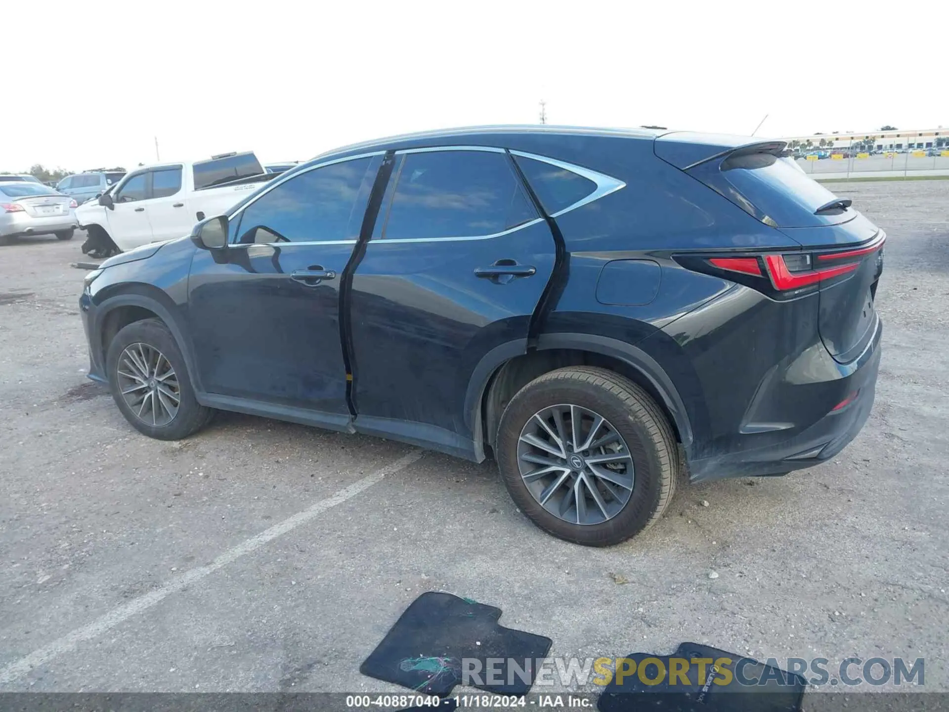 3 fotografías del automóvil dañado 2T2ADCAZ2PC005669 LEXUS NX 250 2023